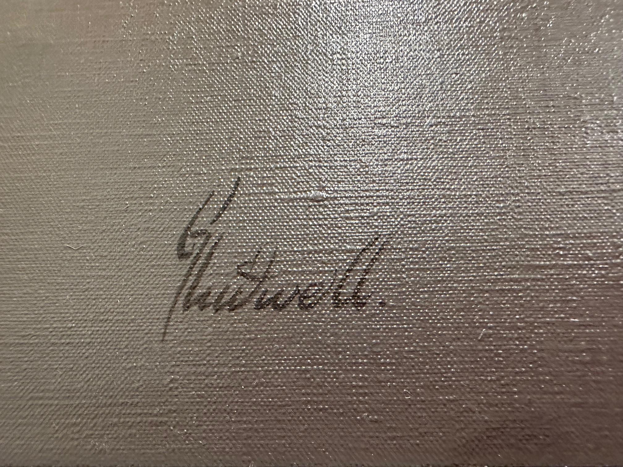 Beeindruckende große Seelandschaft des englischen Künstlers Guy Gladwell im Angebot 1