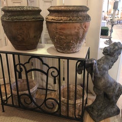 Impressive Pair of Large Vintage Statuesque Horse Garden Statues