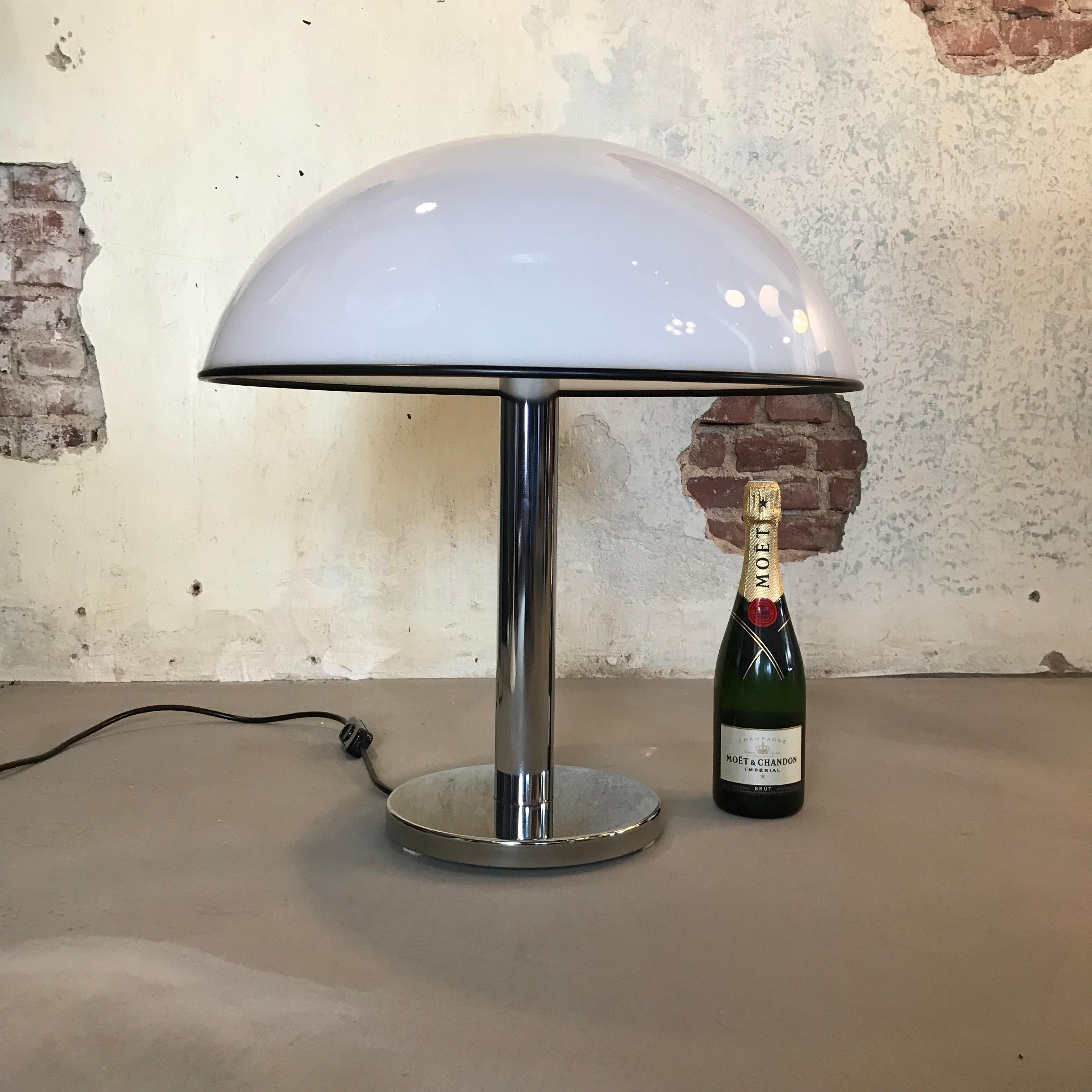 Metal Impressive Large Vintage Table Lamp by RAAK Amsterdam, Netherlands, 1960s For Sale