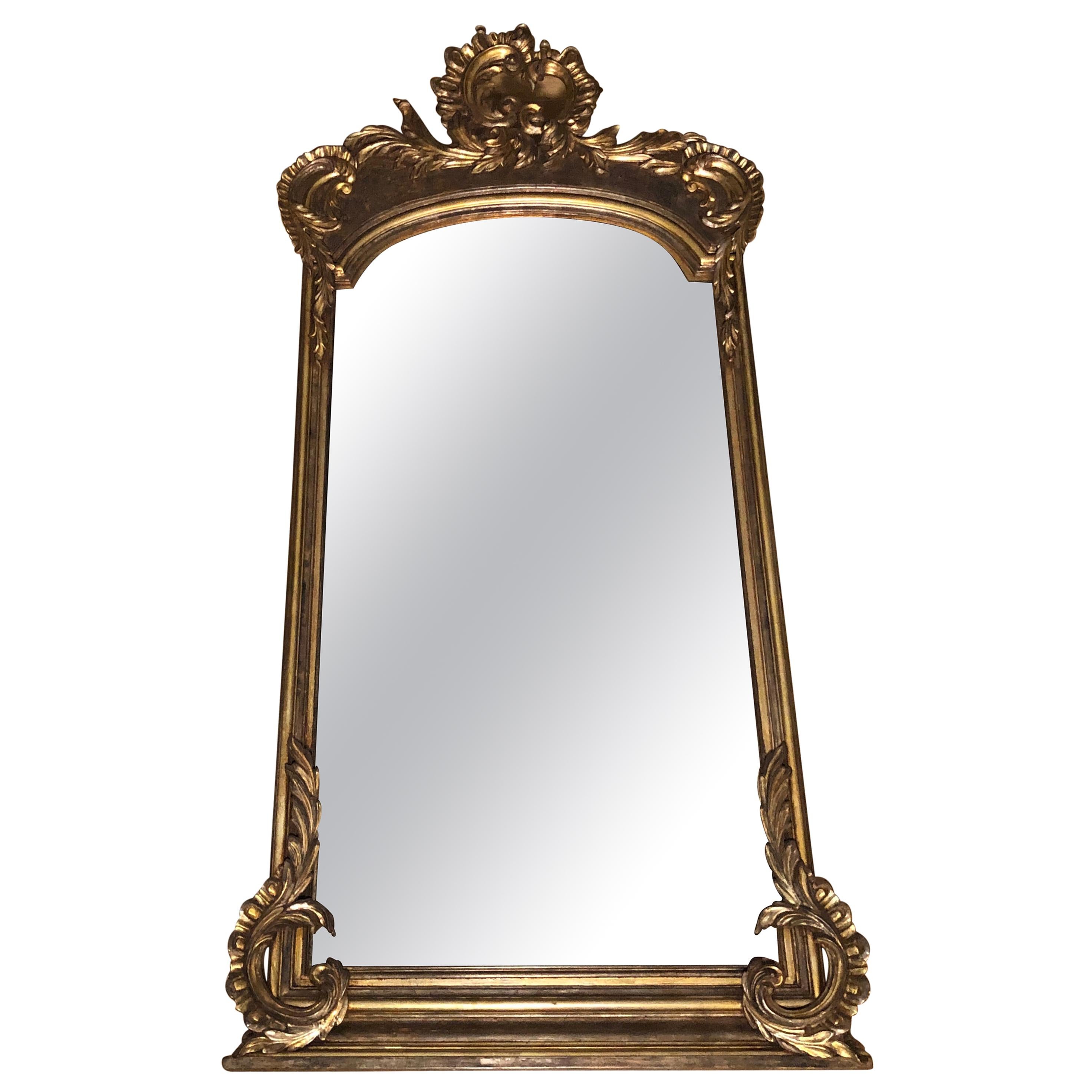 Large and Impressive Louis XV Mirror For Sale