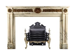 Impressive Louis XVI Regency Fireplace Mantel