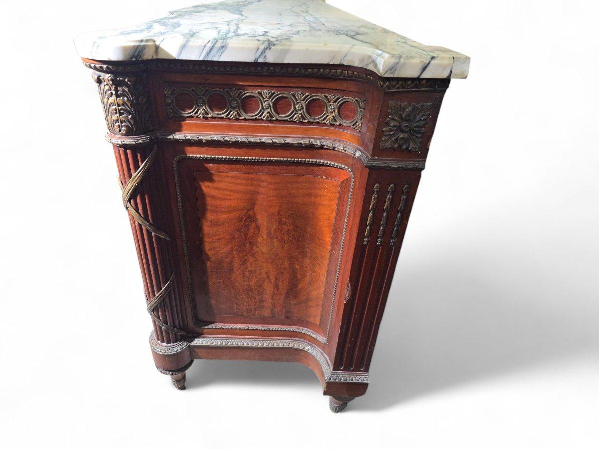 Impressive mahogany and gilt bronze breakfast buffet – circa 1900 For Sale 1
