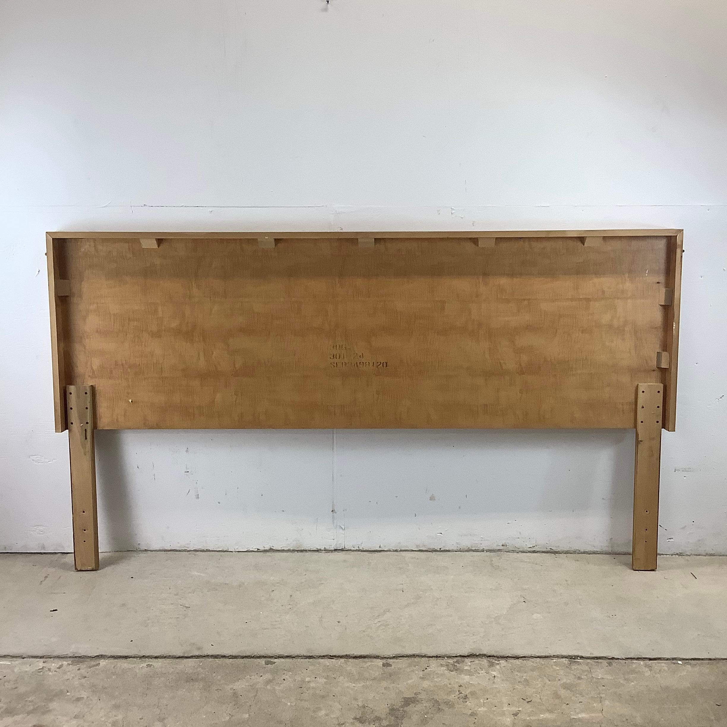Impressive Mid-Century Headboard For Sale 2