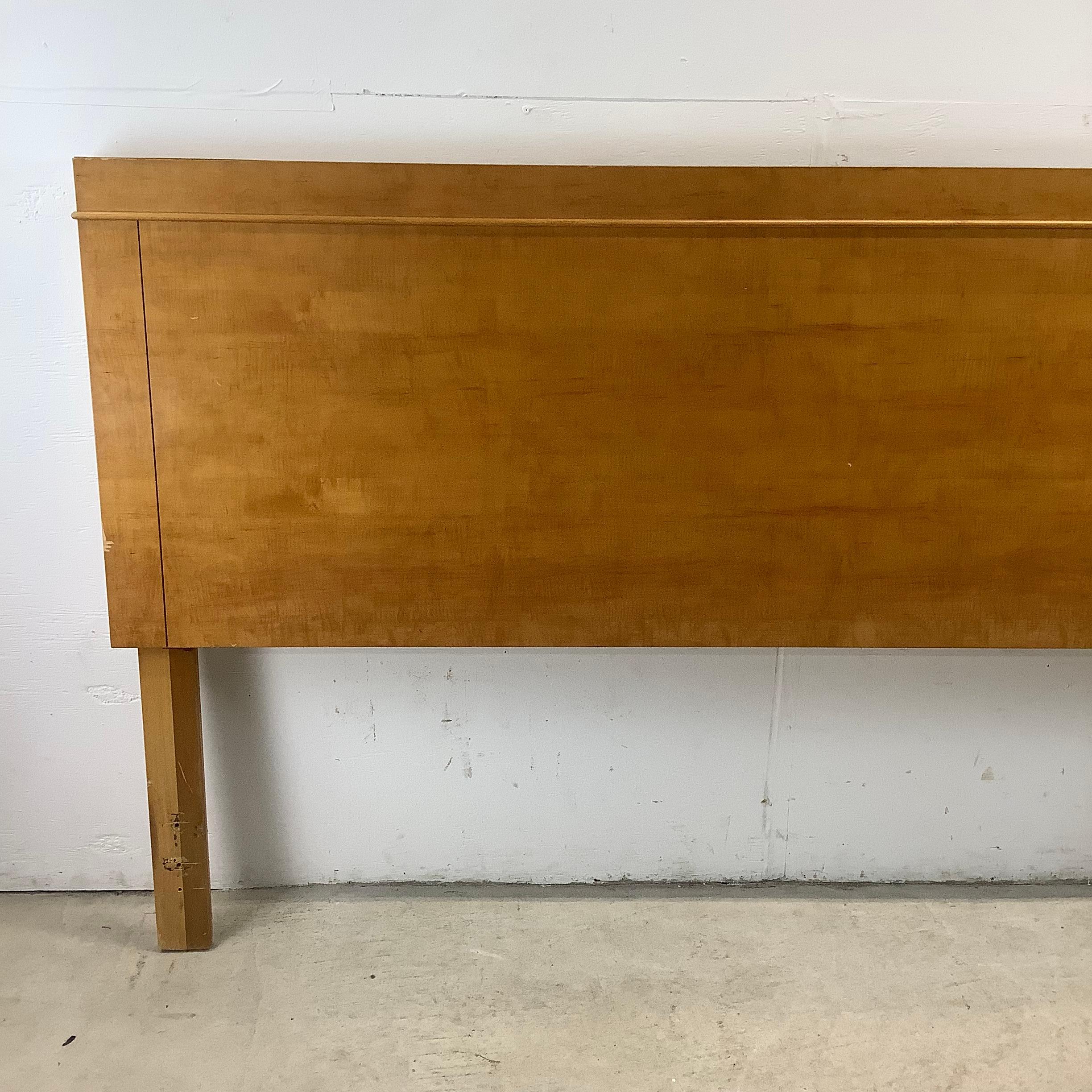 Mid-Century Modern Impressive Mid-Century Headboard For Sale