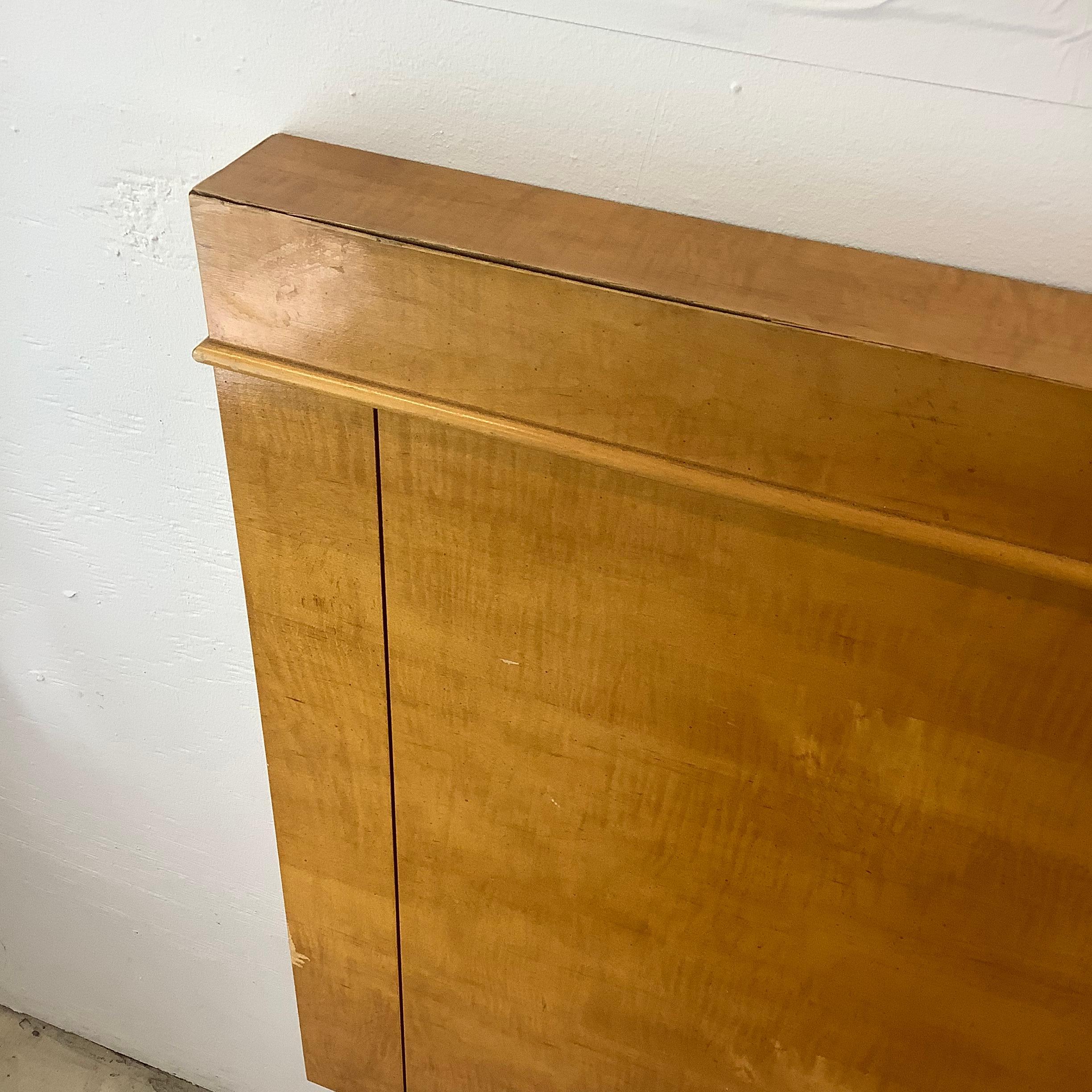 20th Century Impressive Mid-Century Headboard For Sale