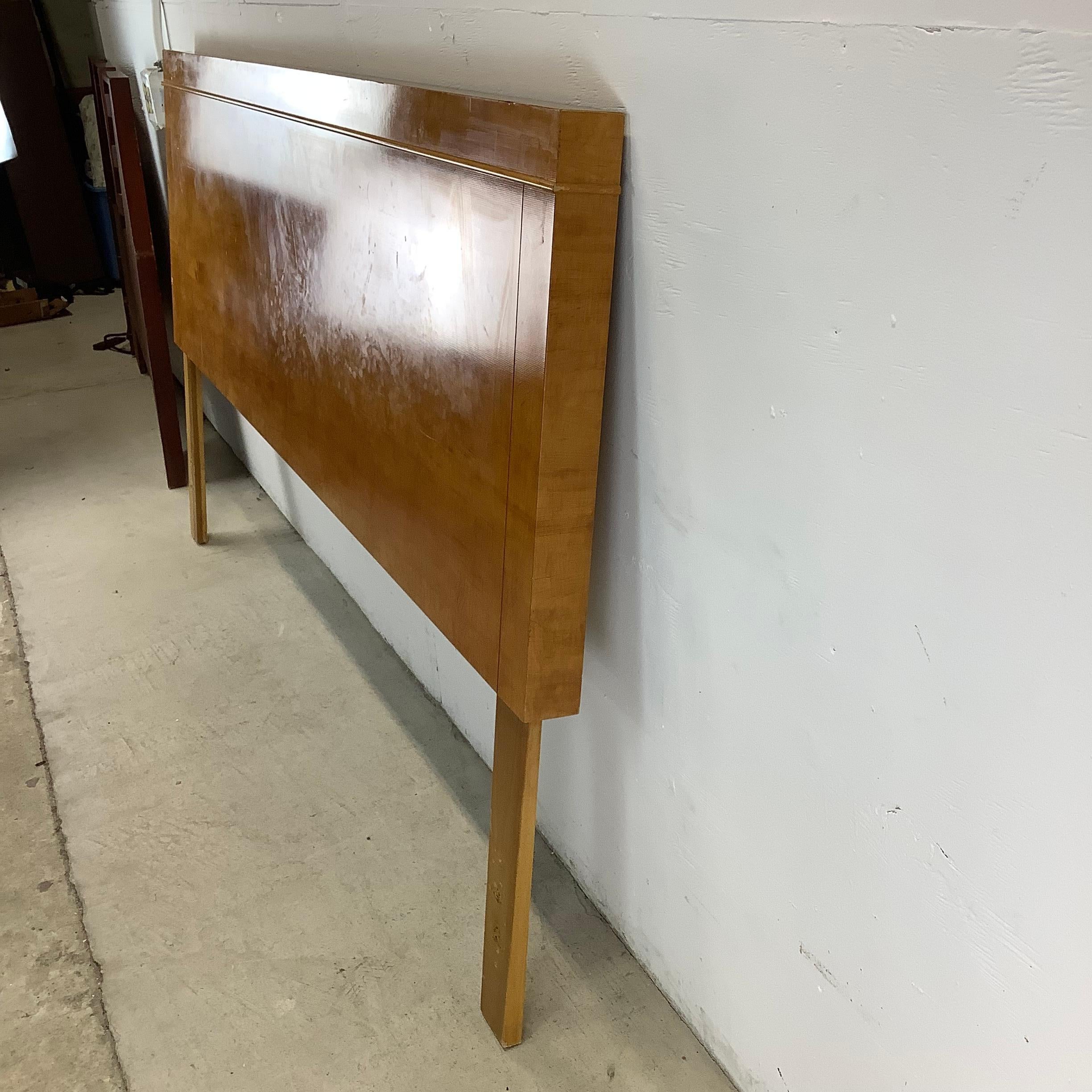 Impressive Mid-Century Headboard For Sale 1