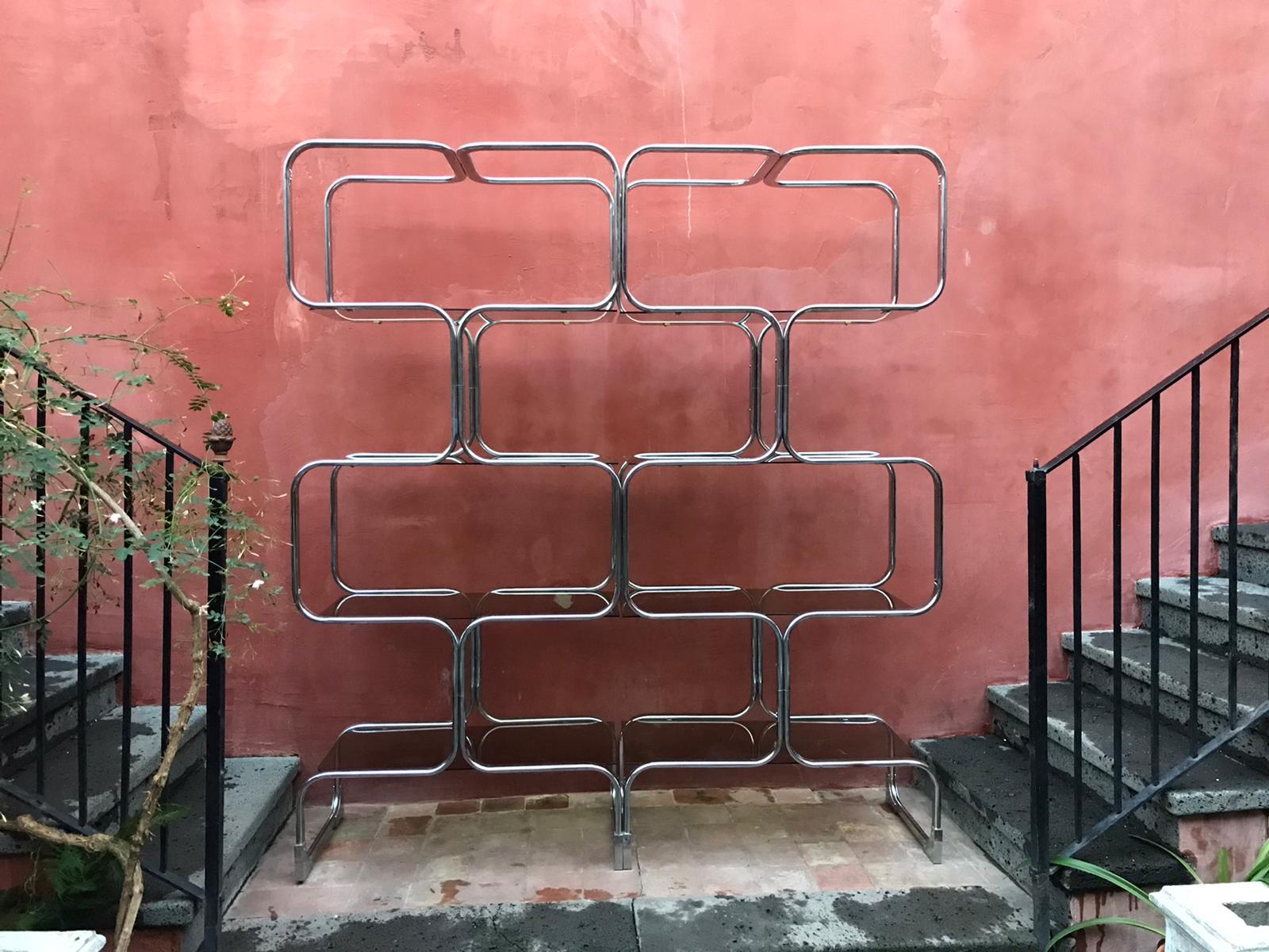 Impressive Mid-Century Modern Italian Étagère In Good Condition In London, GB