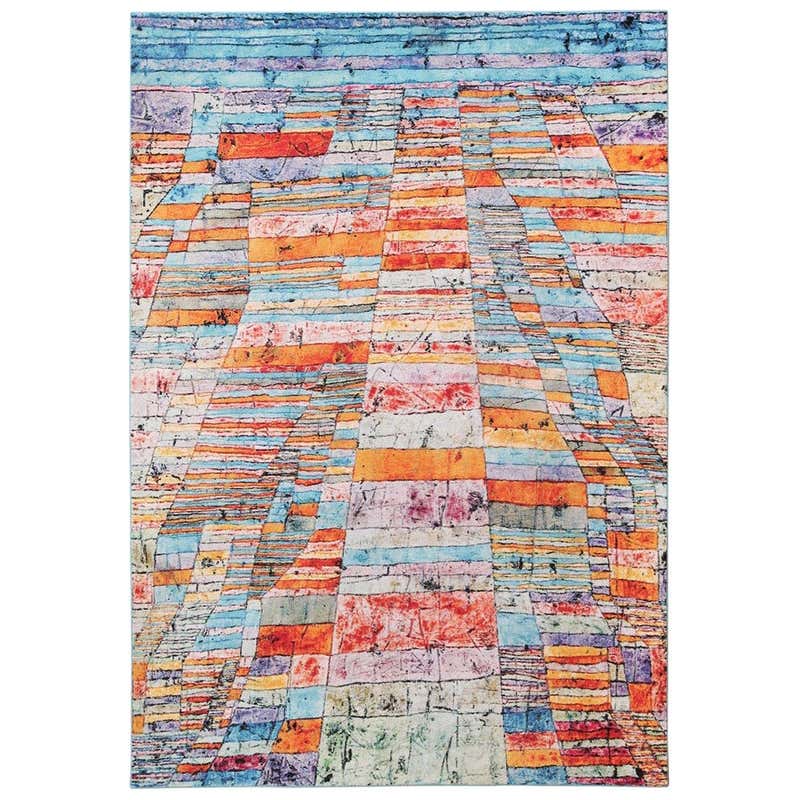 Mid-Century Celtic Hunting Rug by George Bain at 1stDibs