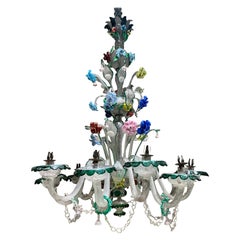 Impressive murano chandelier circa 1880 Pauly & cie