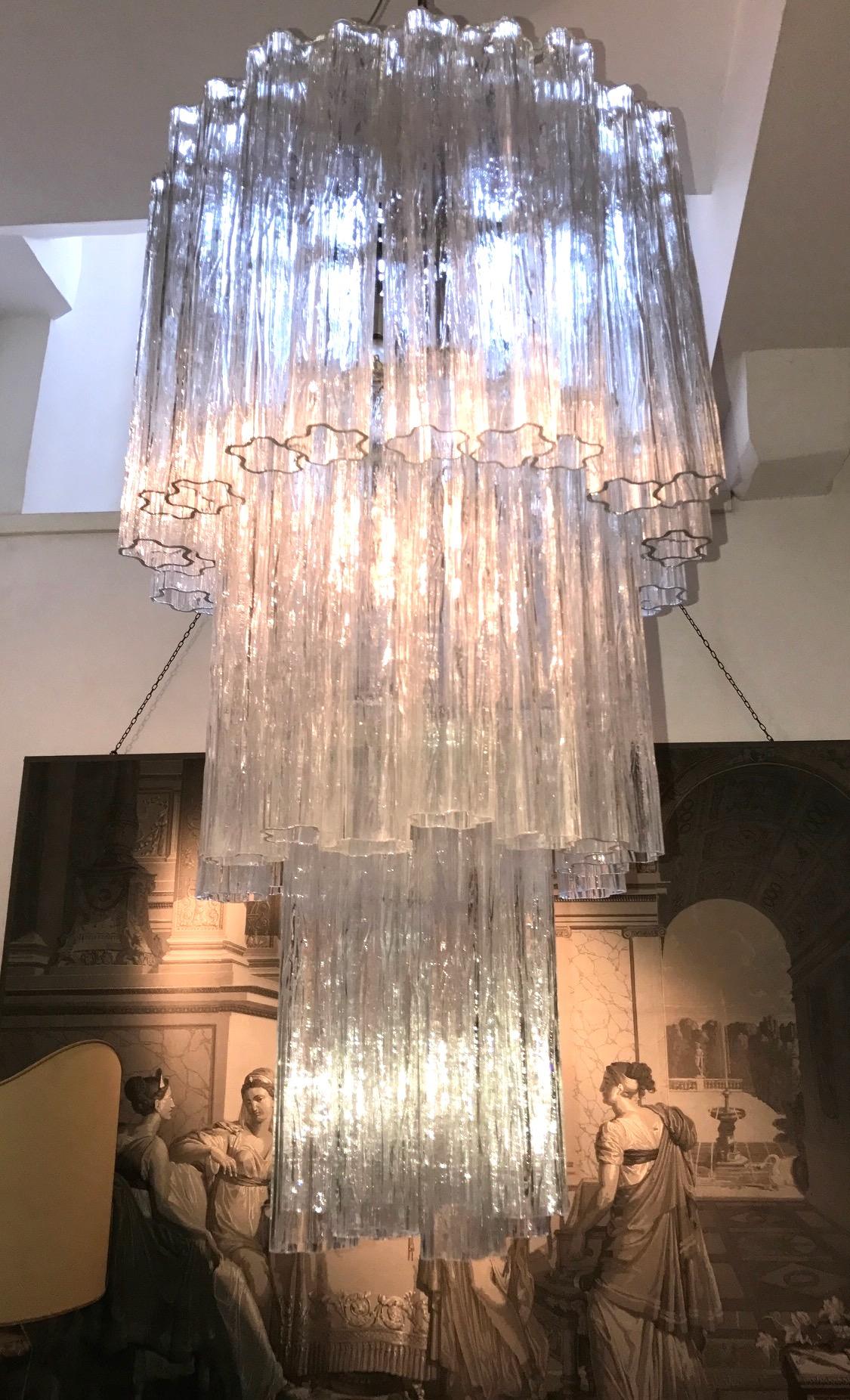 Impresionante araña Tronchi de cristal de Murano de 1970 en venta 4