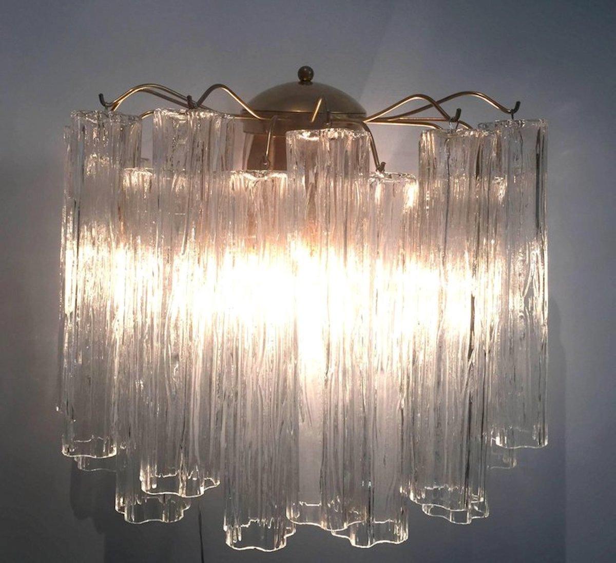 Impresionante araña Tronchi de cristal de Murano de 1970 en venta 5
