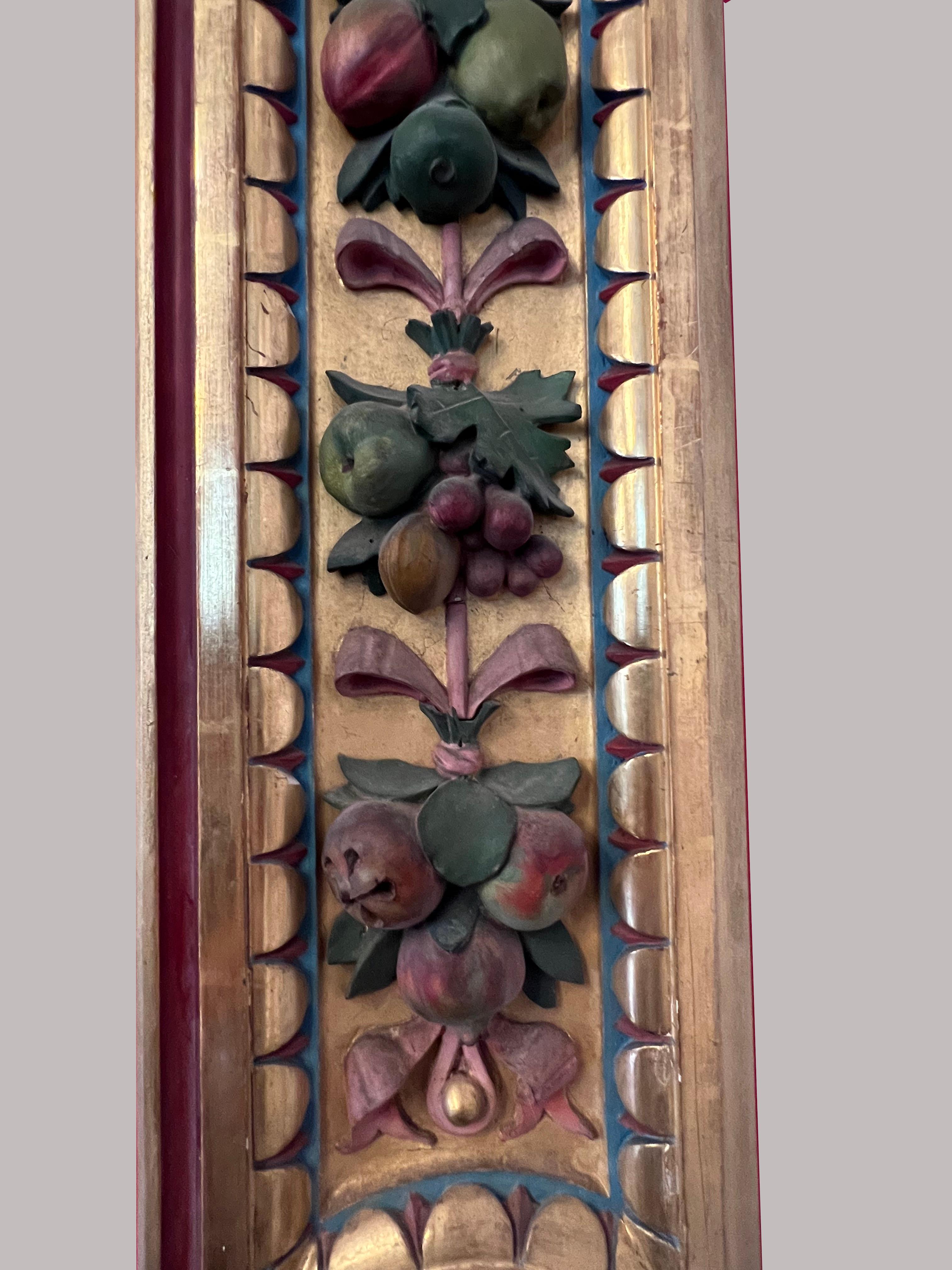 Impressionante cornice da soffitto neobarocca italiana, Firenze, 1910 in vendita 2