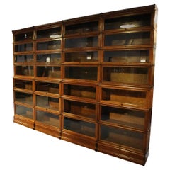Impressive Oak Globe Wernicke Bookcase