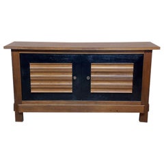 Vintage Impressive Oak Sideboard by Charles Dudouyt for La Gentilhommière