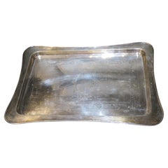 Impresionante J.C. original grande Co LTD Bandeja de servicio de plata inglesa reticulada