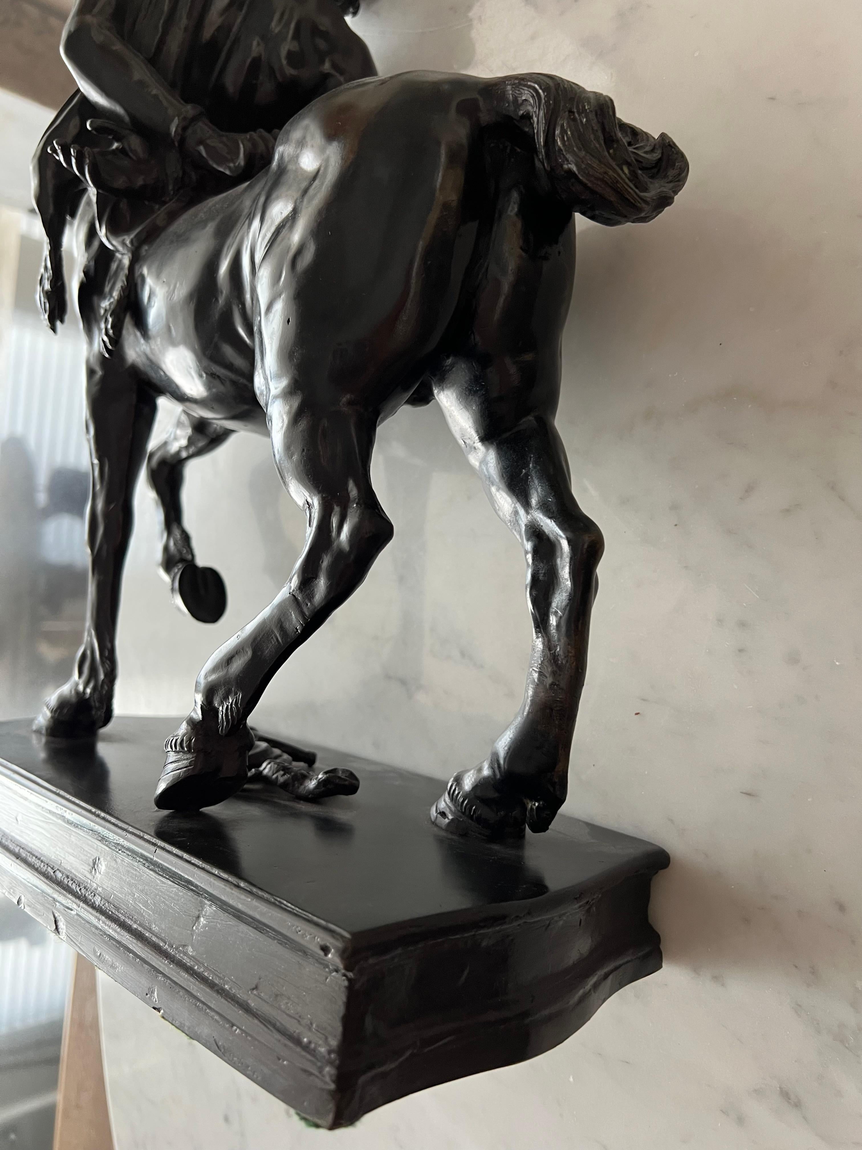 Impressive Pair of Bronze Furietti Centaurs, after the Antique For Sale 6