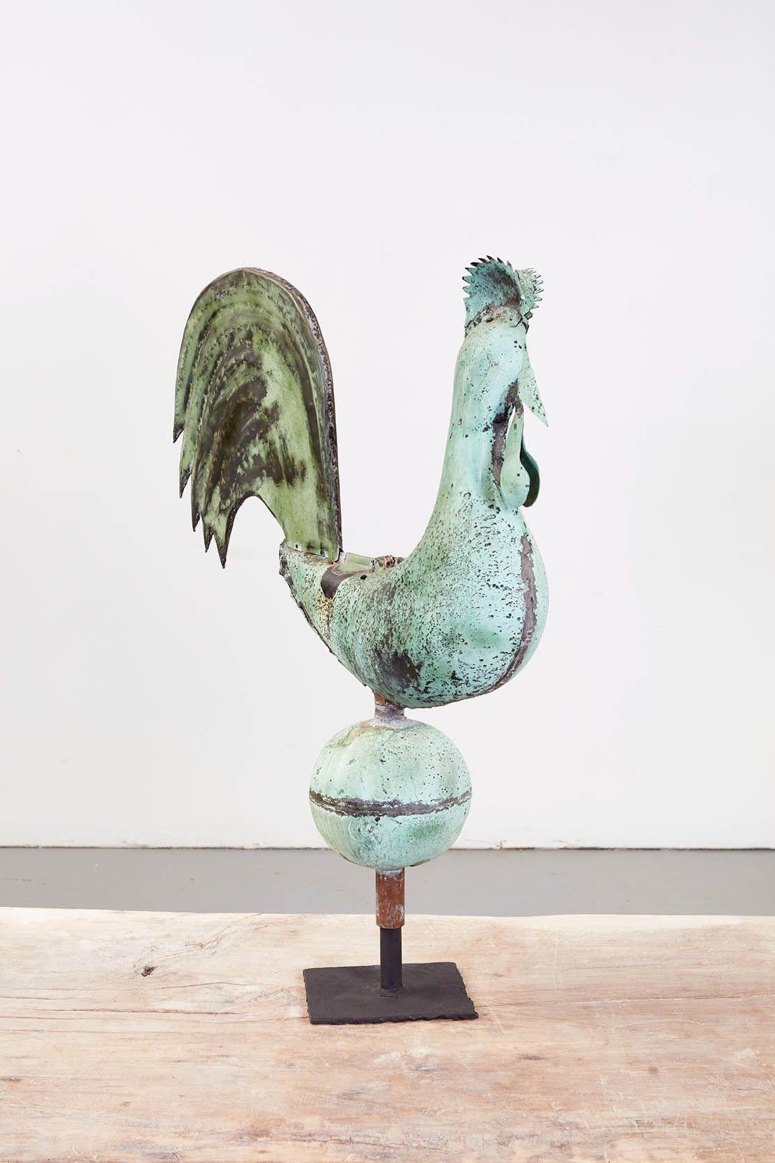 French Impressive Rooster Weathervane For Sale