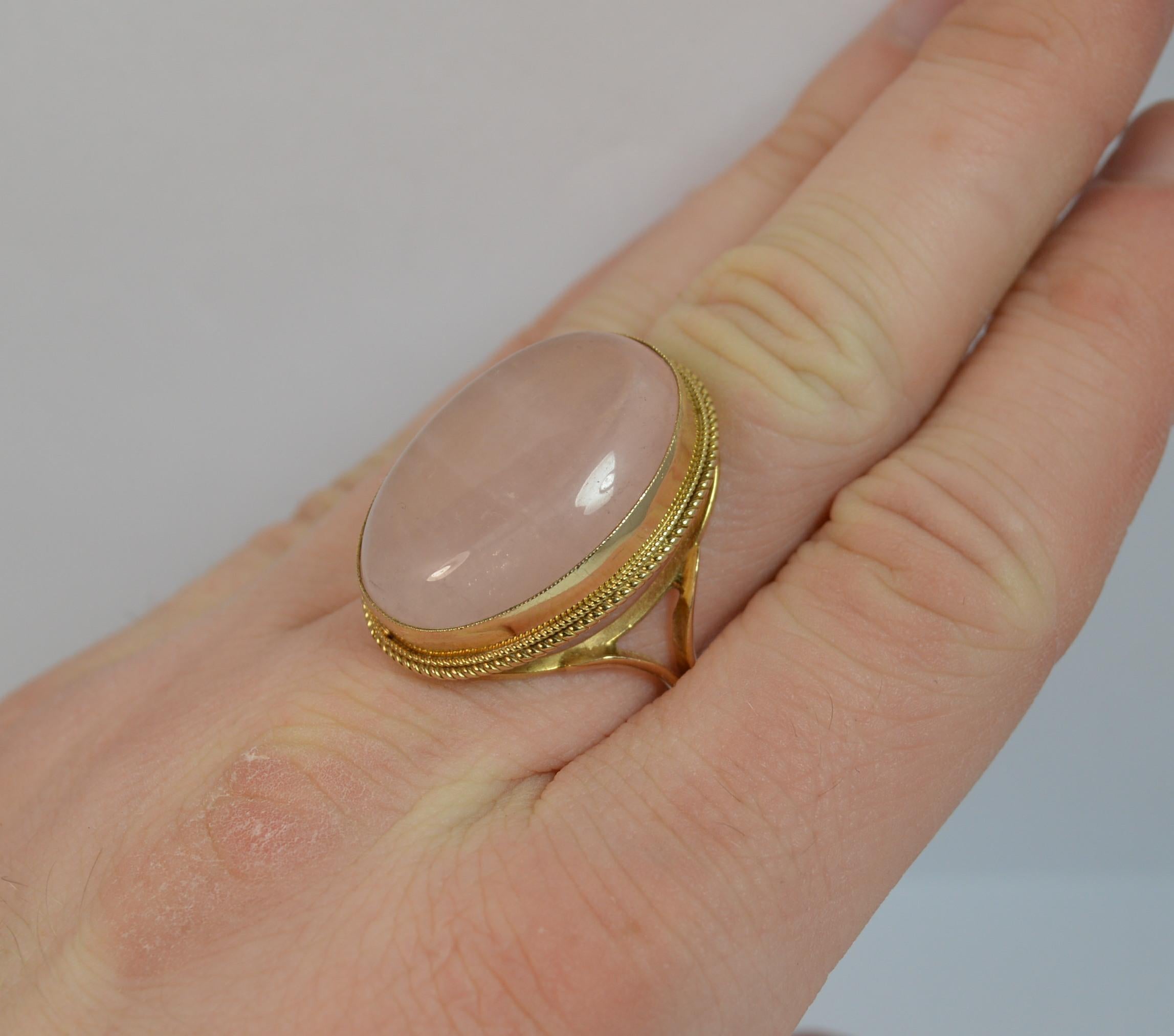 rose gold statement rings