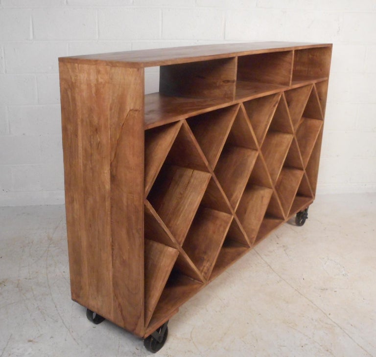 Impressive Rustic Style Wine Rack at 1stDibs wine racks for sale