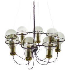 Impressive Saturnus Chandelier by RAAK Amsterdam, 1960s