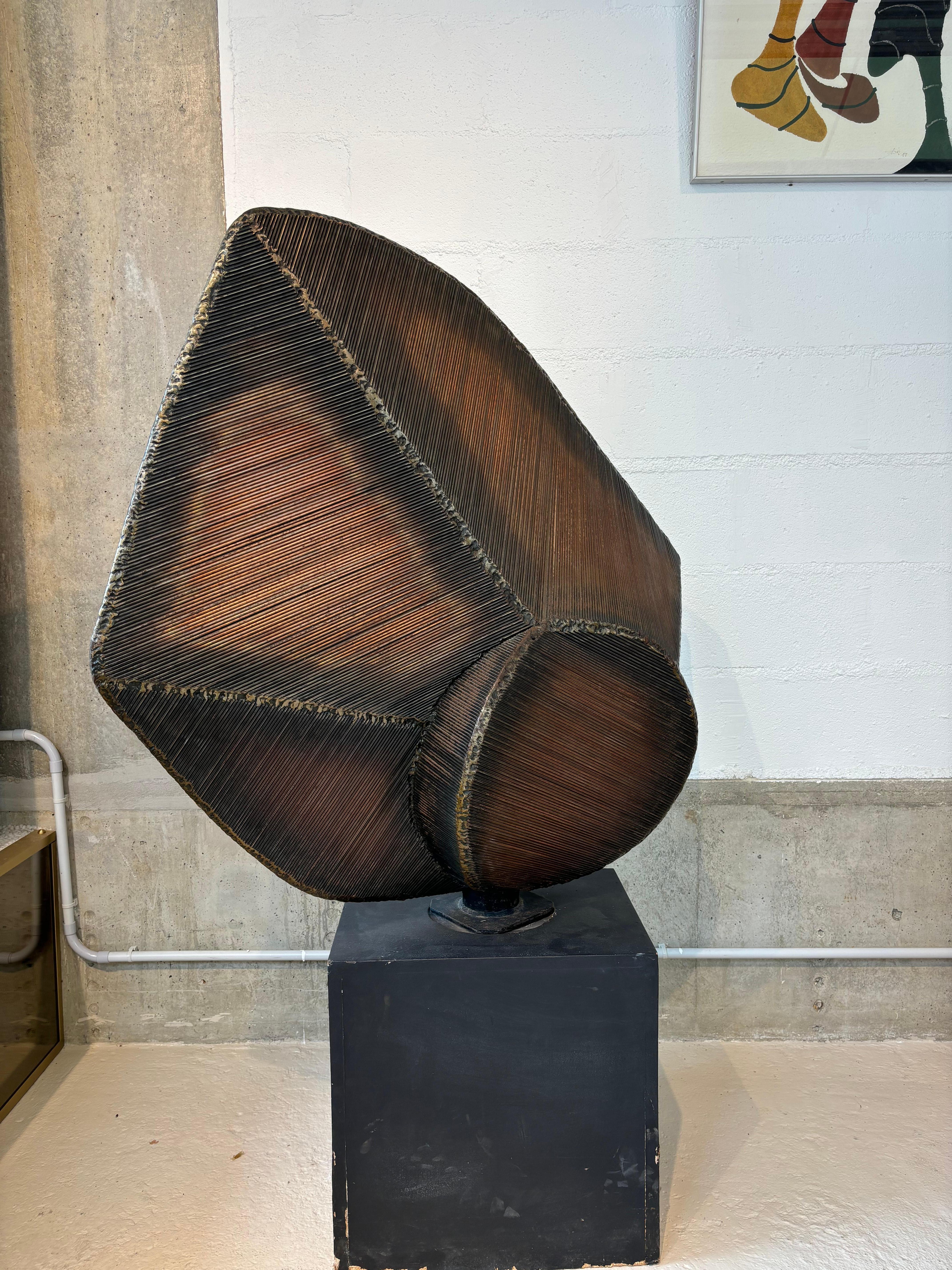 Impresionante escultura de Pierre Tual Moderno en venta