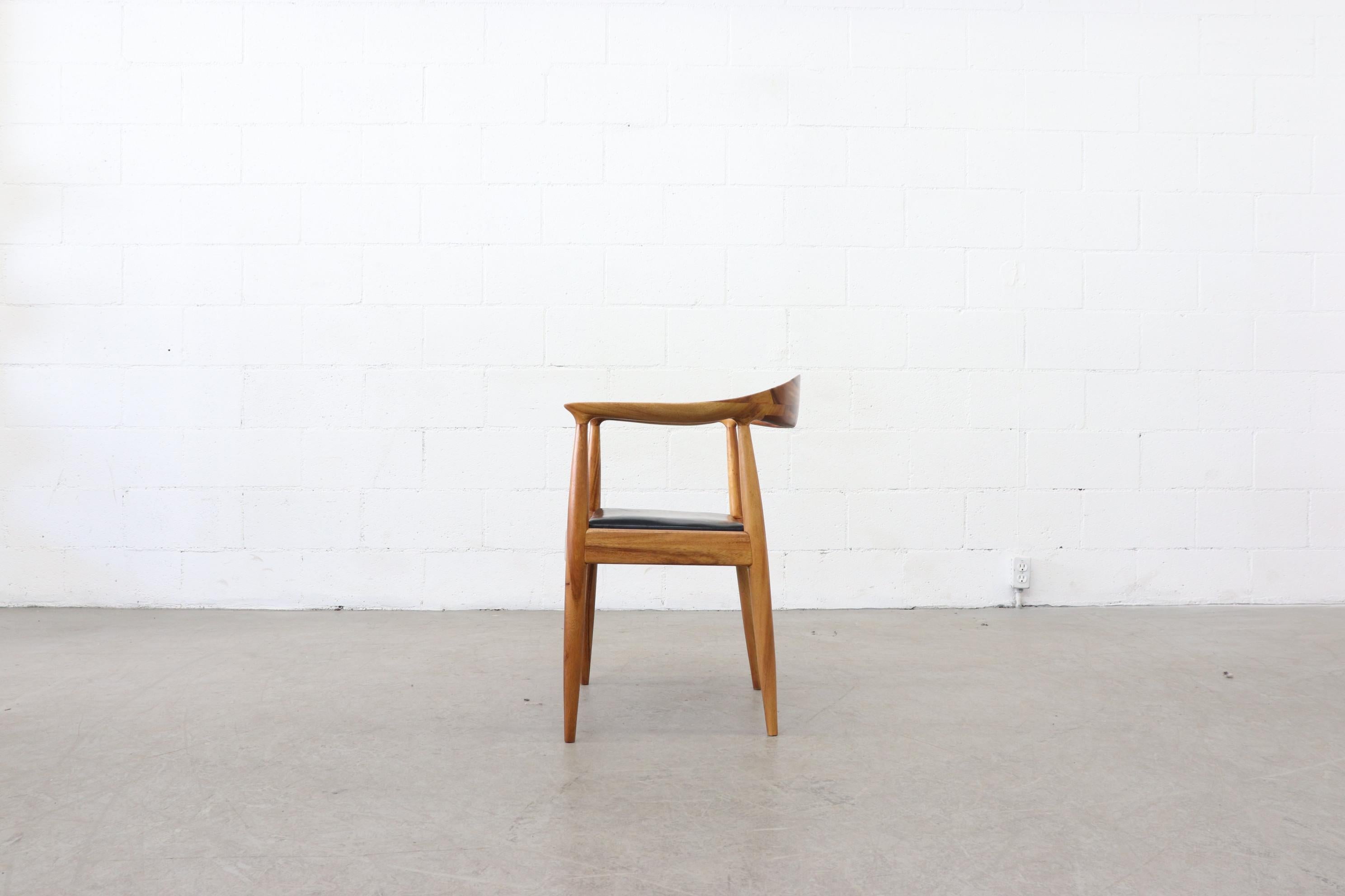 Danish Impressive Set of 6 Hans Wegner Inspired Chairs