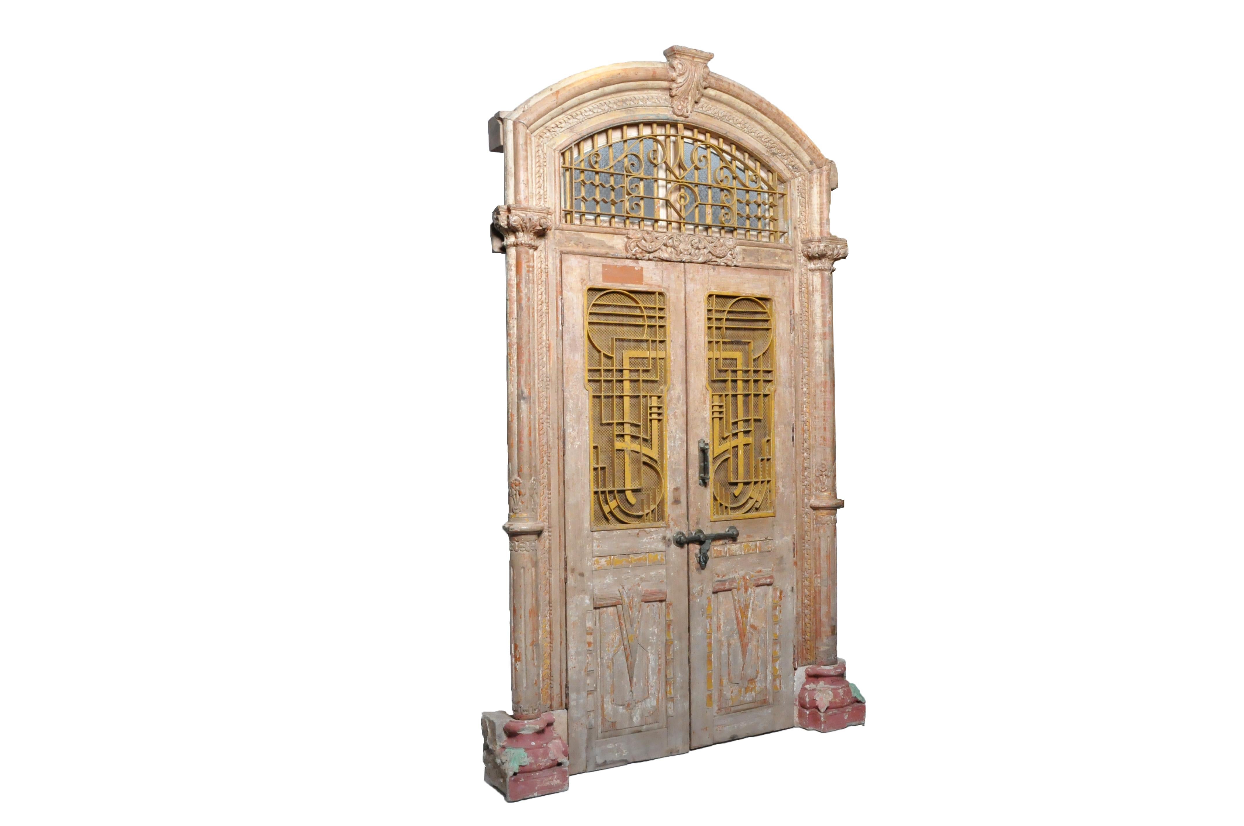 old indian doors