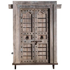 Impressive Set of Indian Doors with Surround