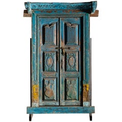 Impressive Set of Indian Doors with Surround
