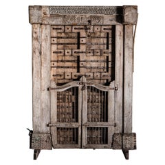 Impressive Set of Indian Doors with Surround