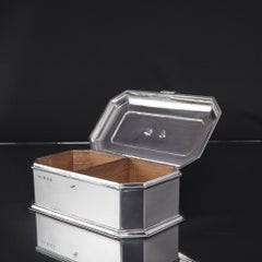 Impressive Silver Cigar Box