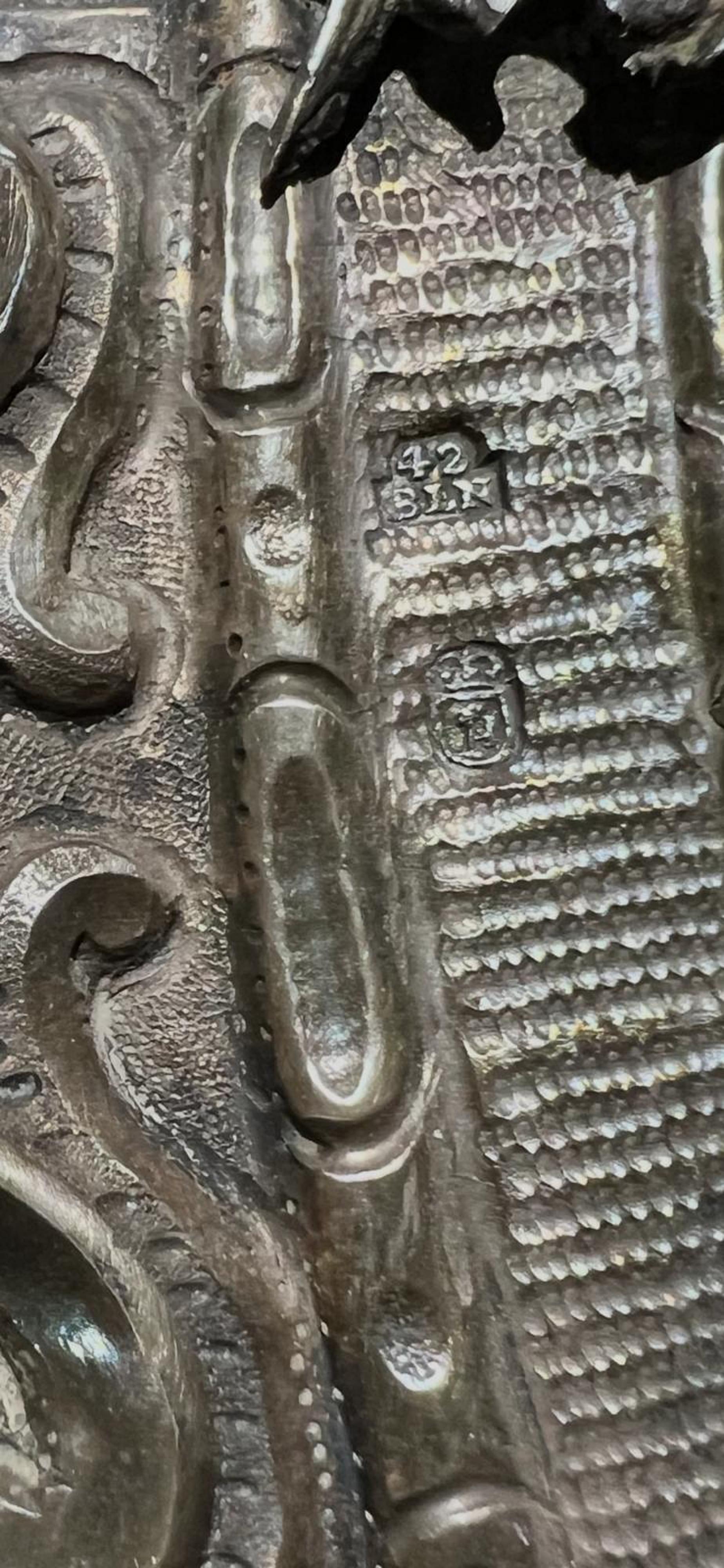 Impressionante corona d'argento spagnola, punzonata da Francisco Beltrán de la Cueva in vendita 4