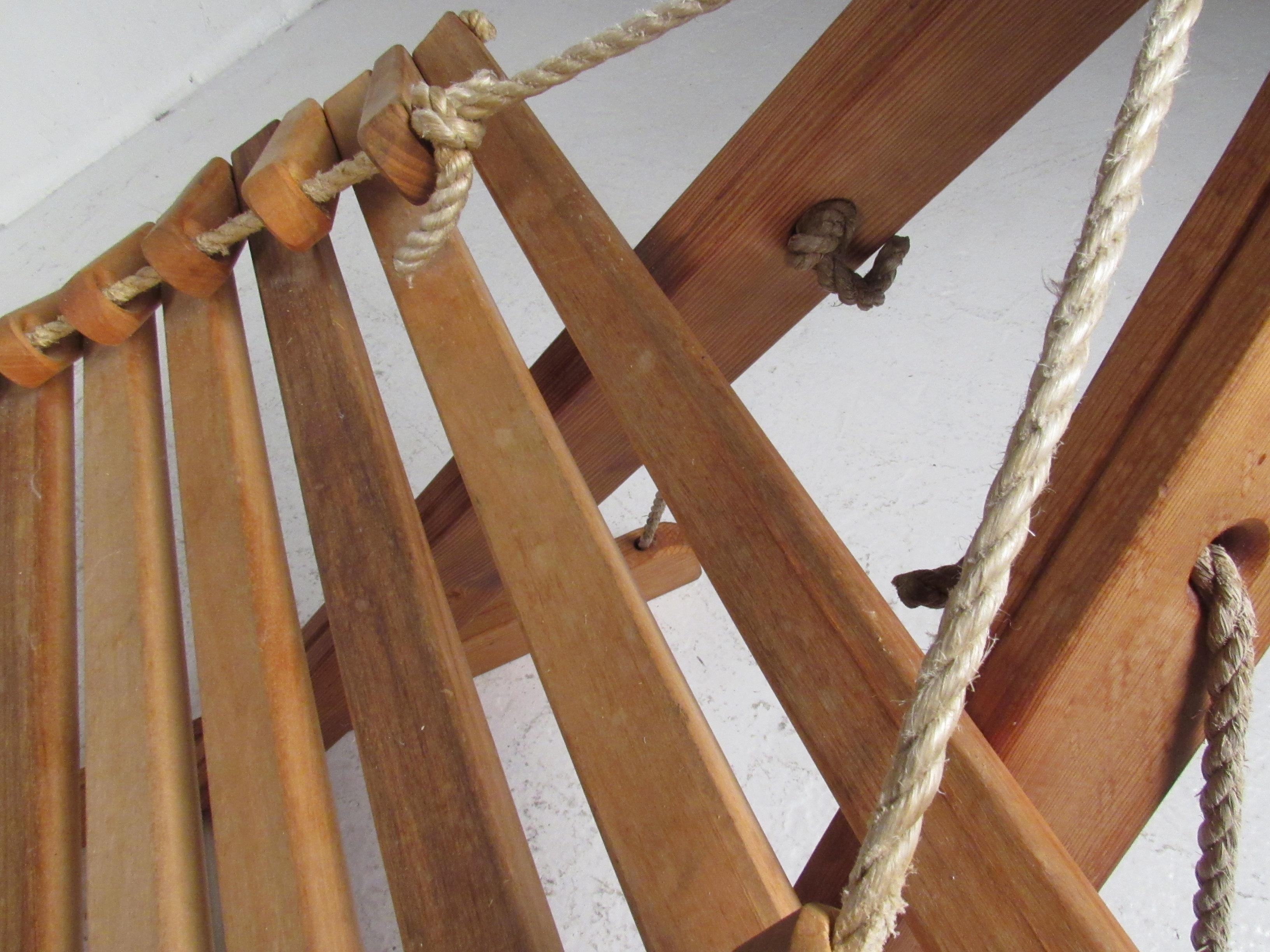 Impressionnant hamac en bois fabriqué en studio 8
