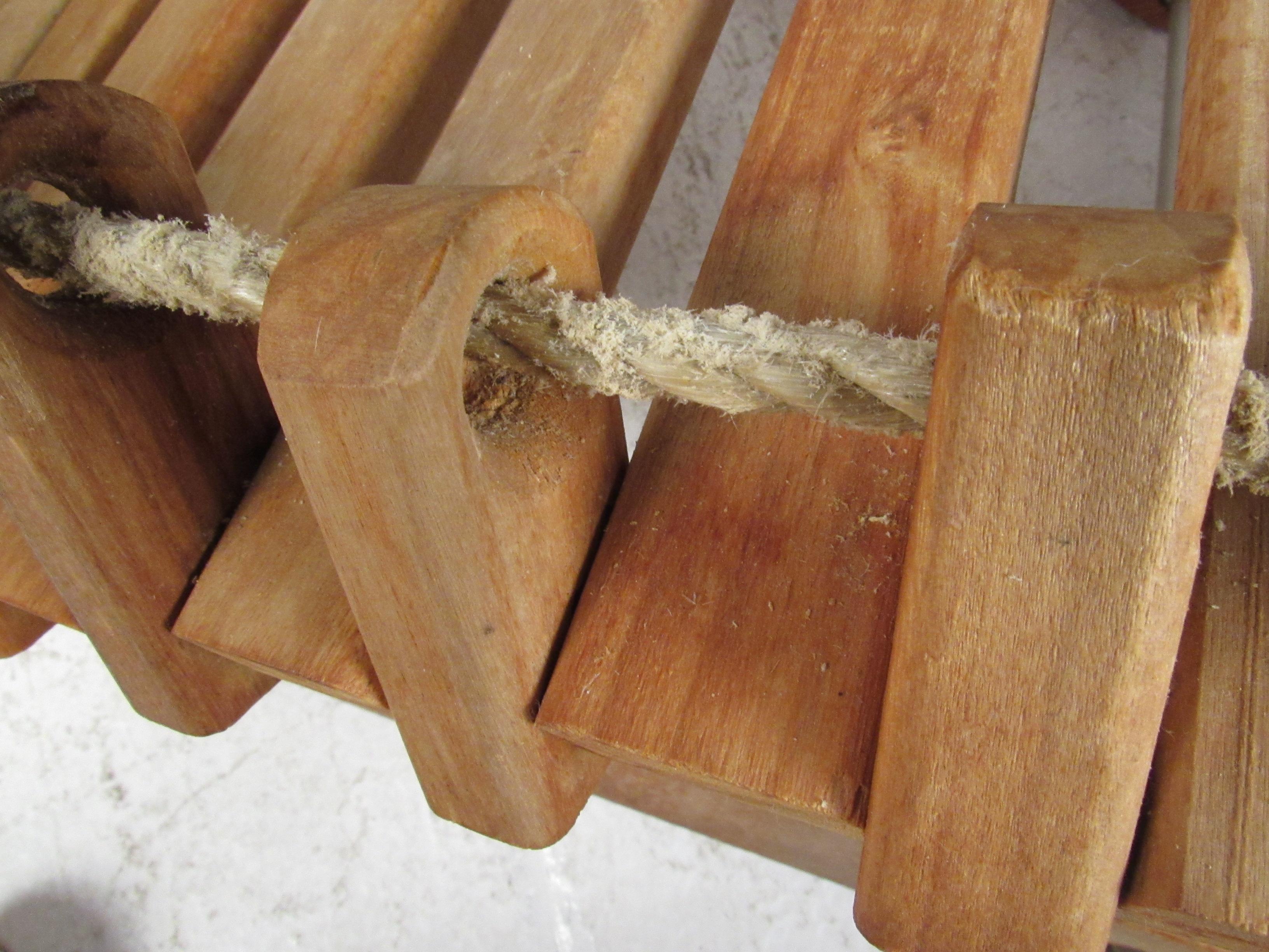 Impressionnant hamac en bois fabriqué en studio 9