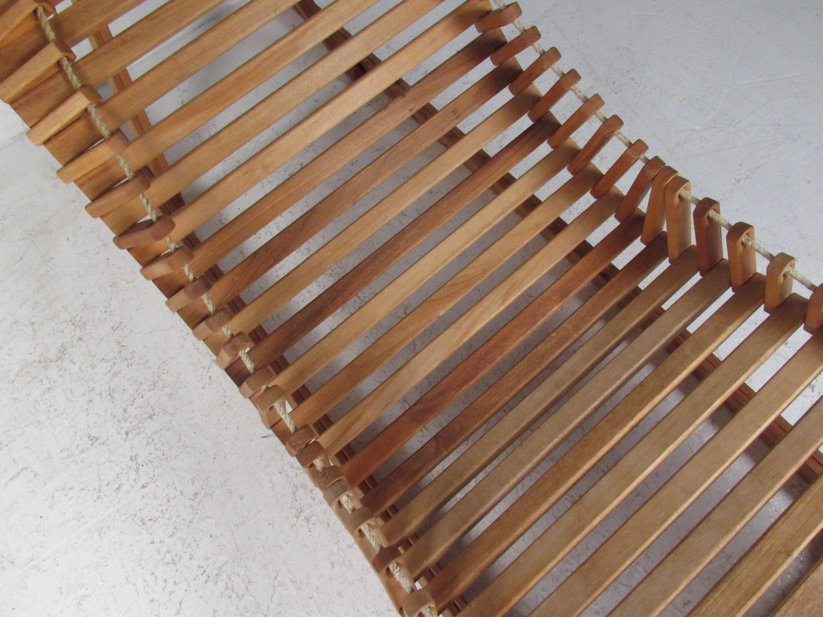 Impressionnant hamac en bois fabriqué en studio 2