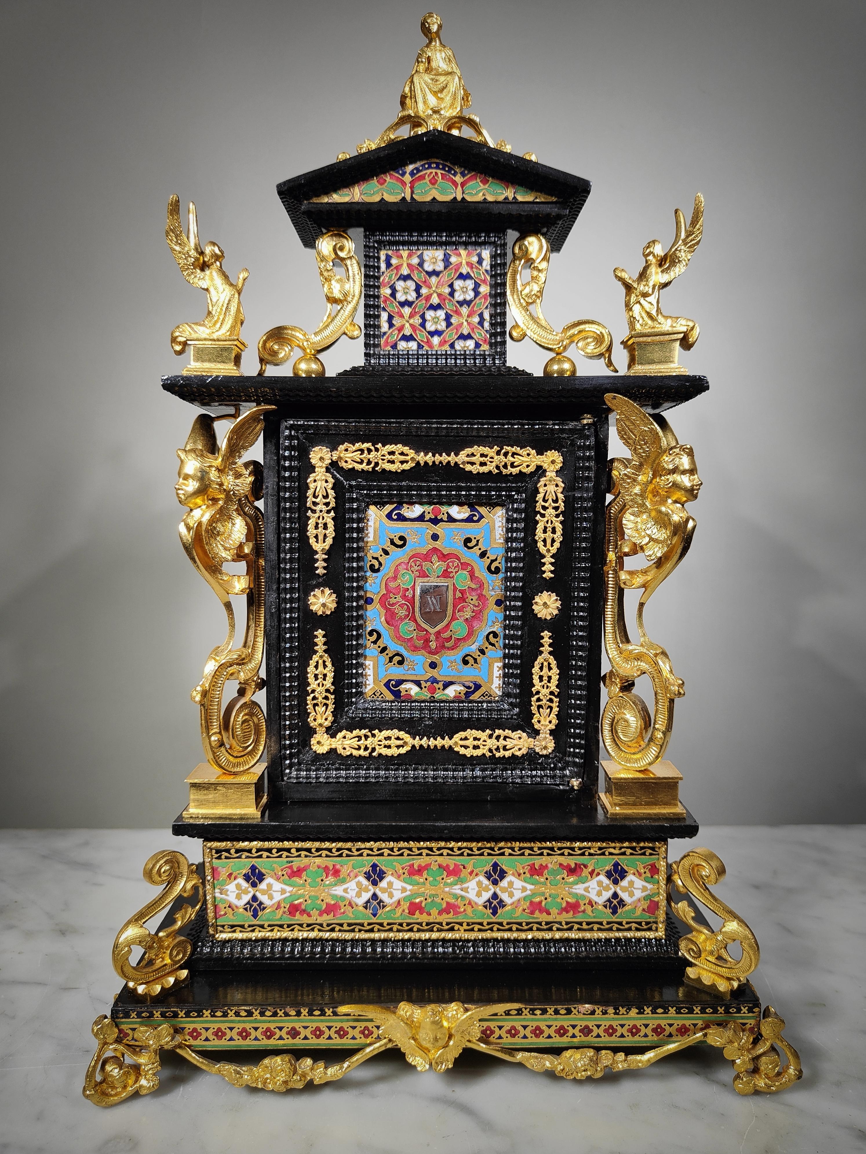 Beeindruckender Tabernakel, italienischer Altar XVII. Jahrhundert im Angebot 1