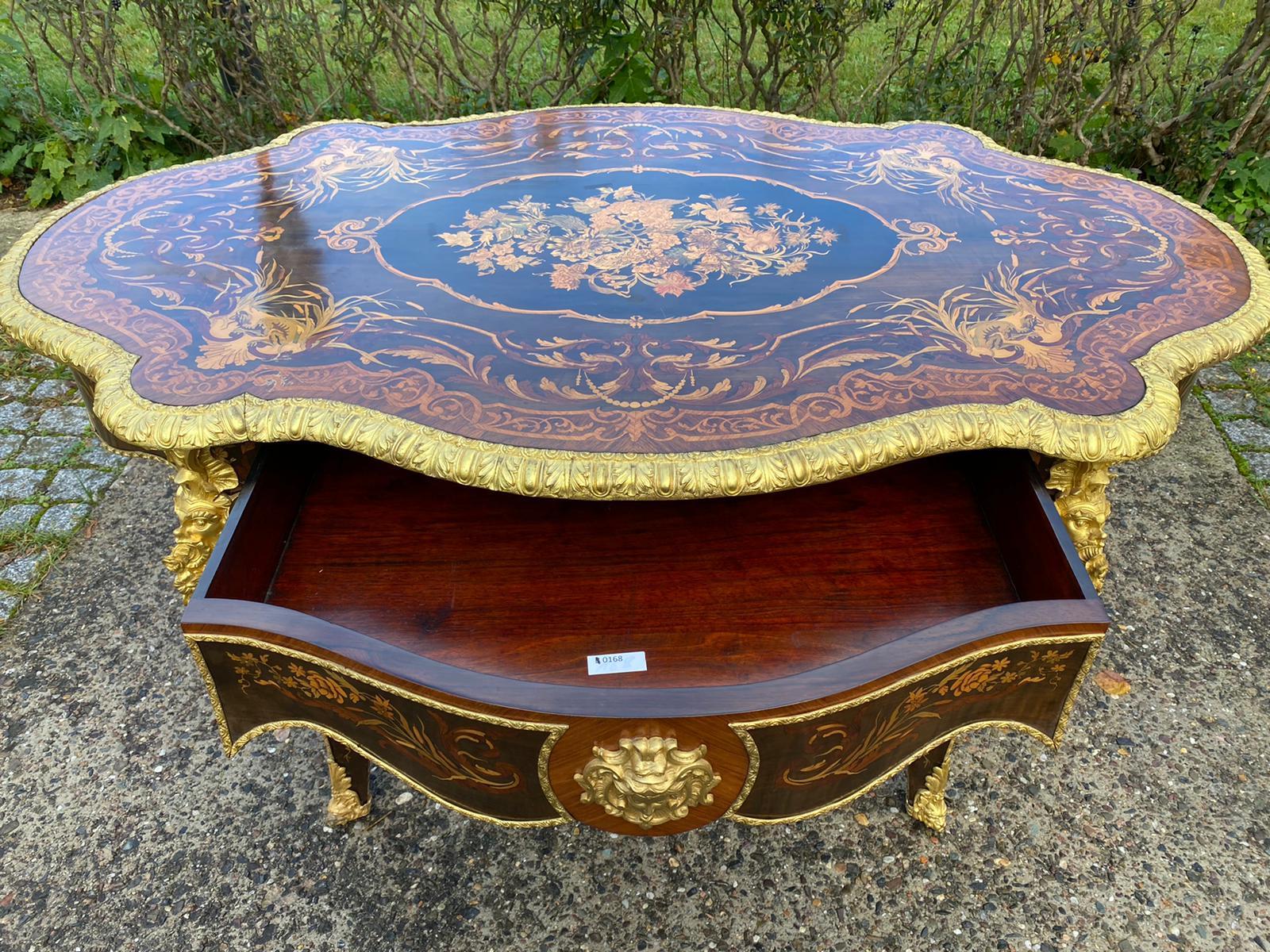 XIXe siècle Impressionnante Table Premier Empire Napoléon III Début 19ème siècle en vente