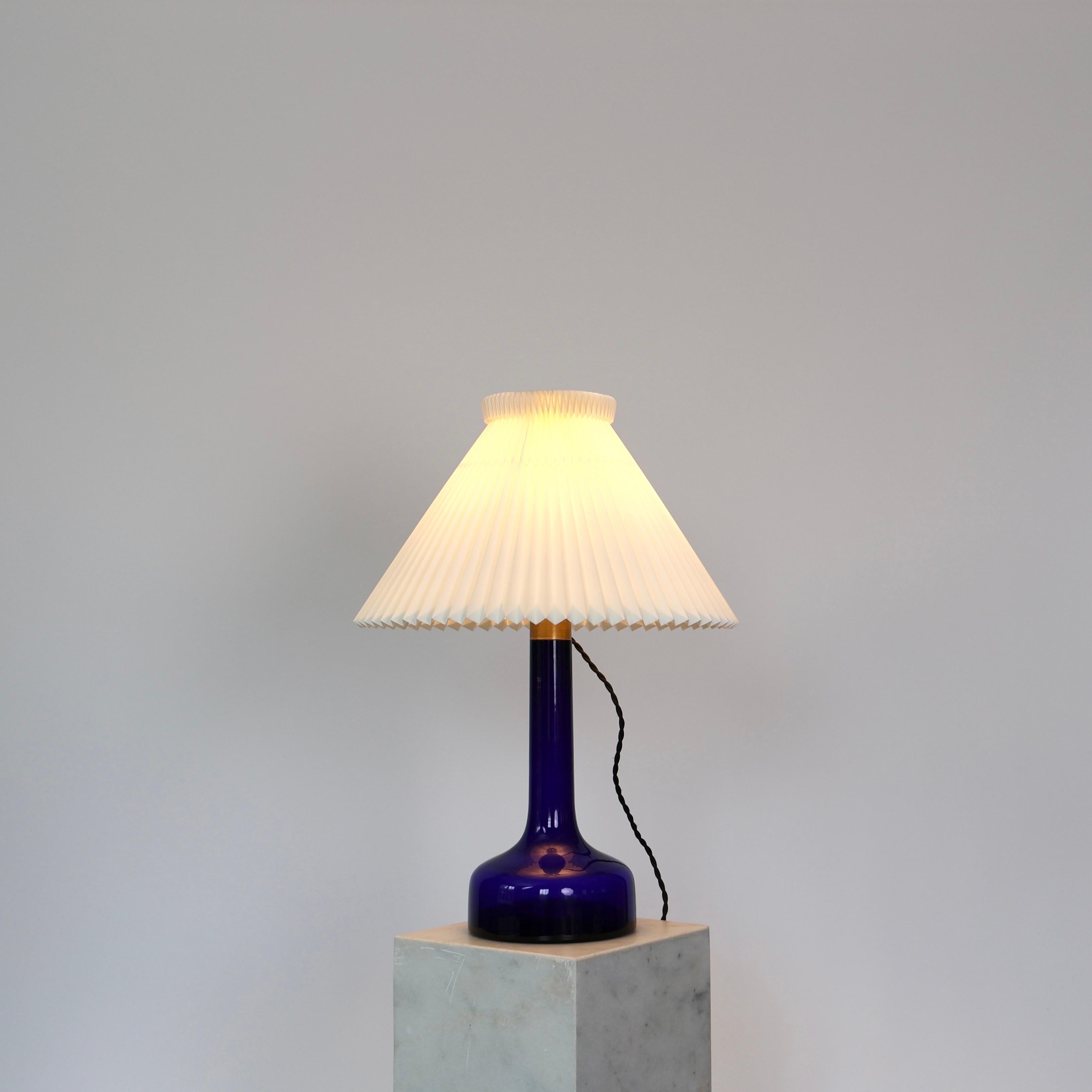 Modern Impressive Table Lamp by Gunnar Biilman-Petersen for Le Klint, 1950s, Denmark For Sale