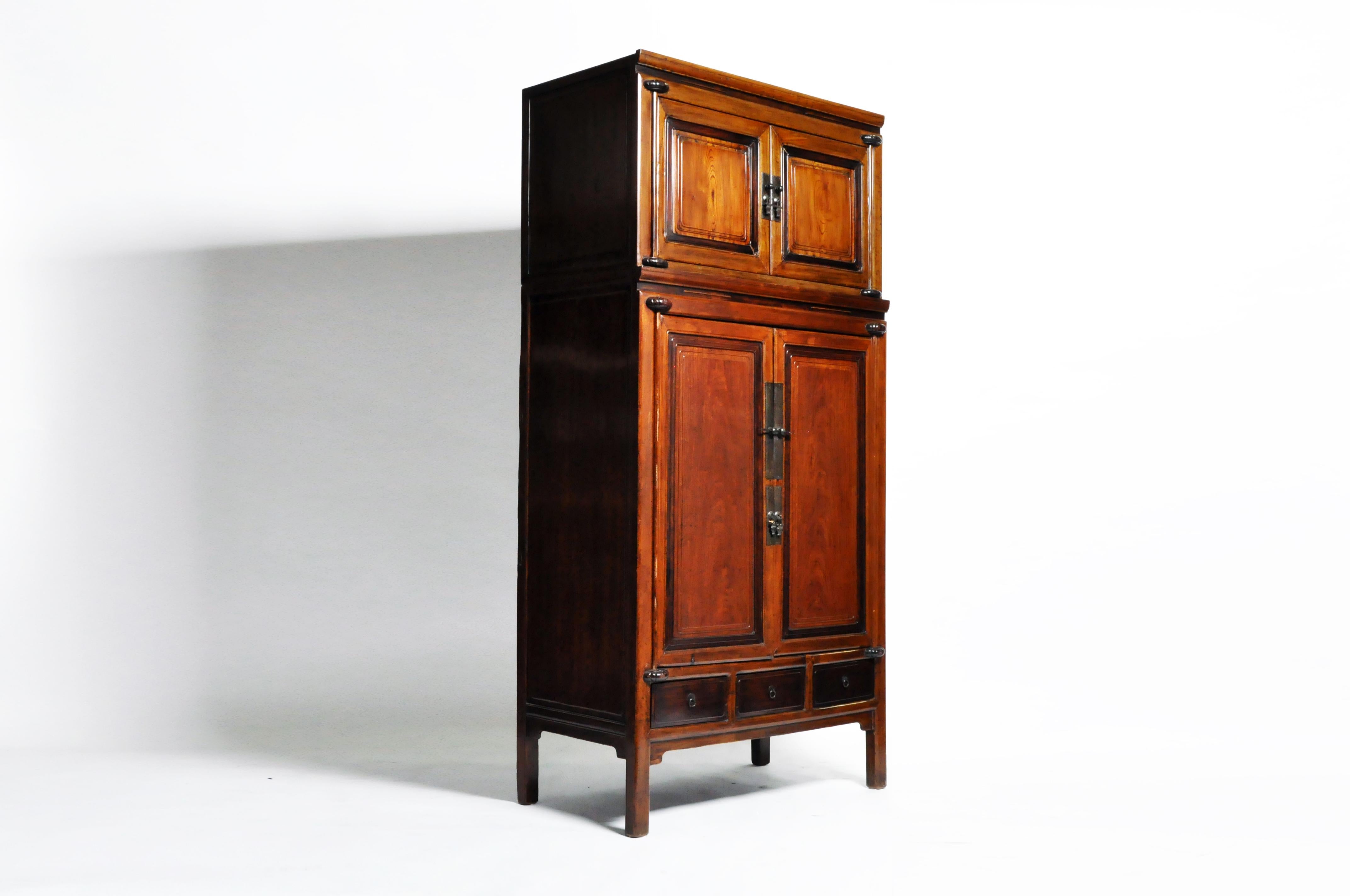 Impressive Two Section Cabinet with Five Drawers 14