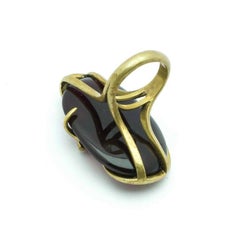 Impressive & Unique Ring in the Style of Peggy Guggenheim, 70s