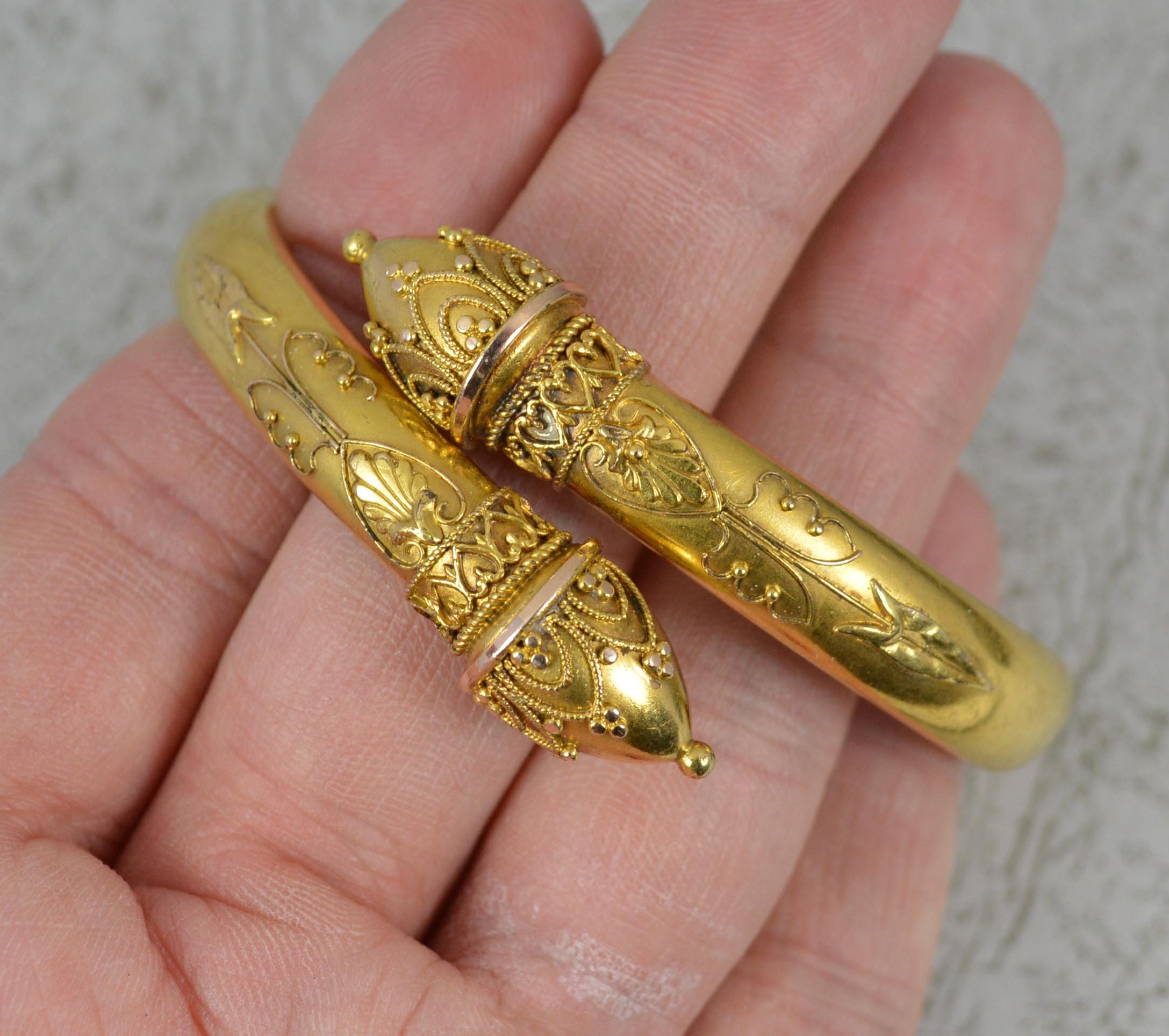 gold torc bracelet
