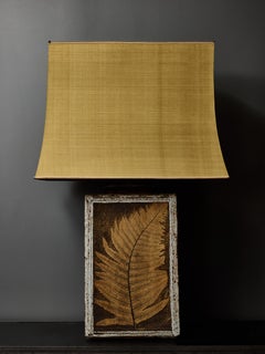 Impressive Vintage Herborium Ceramic Table Lamp