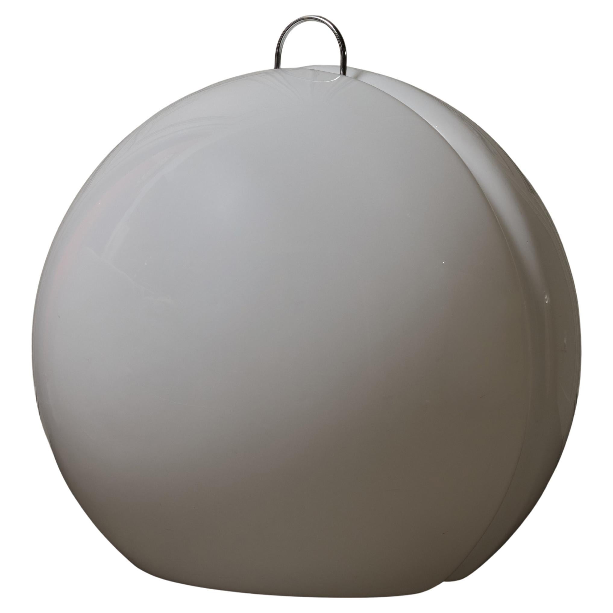 Impressive Vintage Plexi Spherical Floor Lamp For Sale