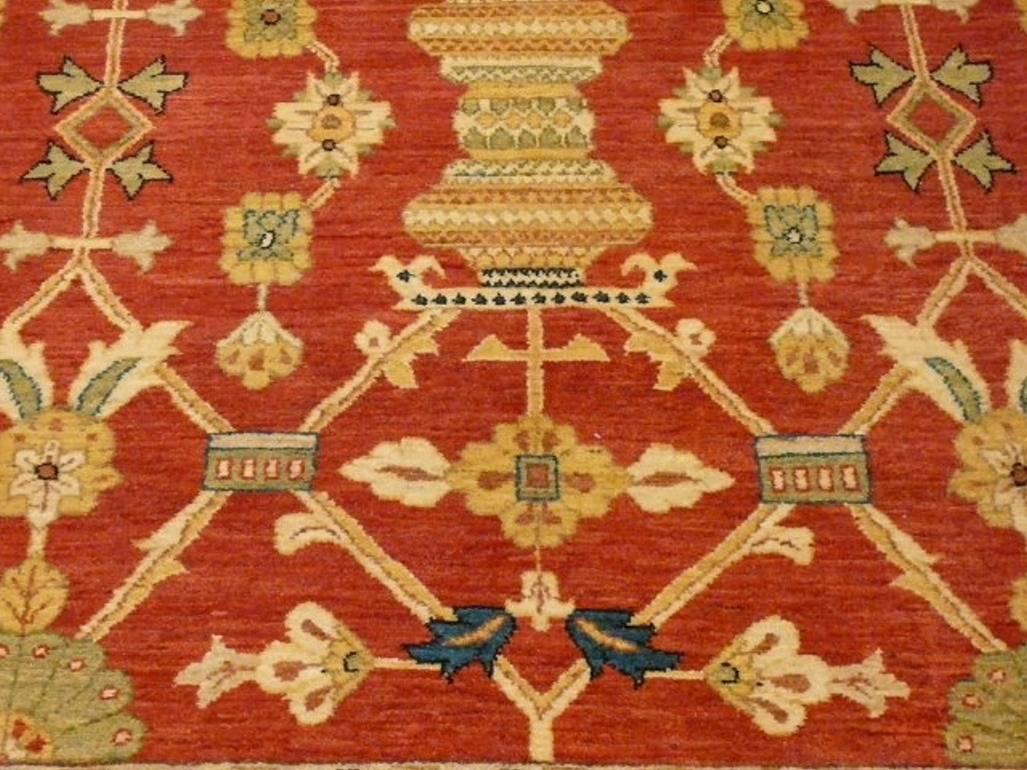 Tappeto Mahal annodato a mano con tinture naturali in vendita 2