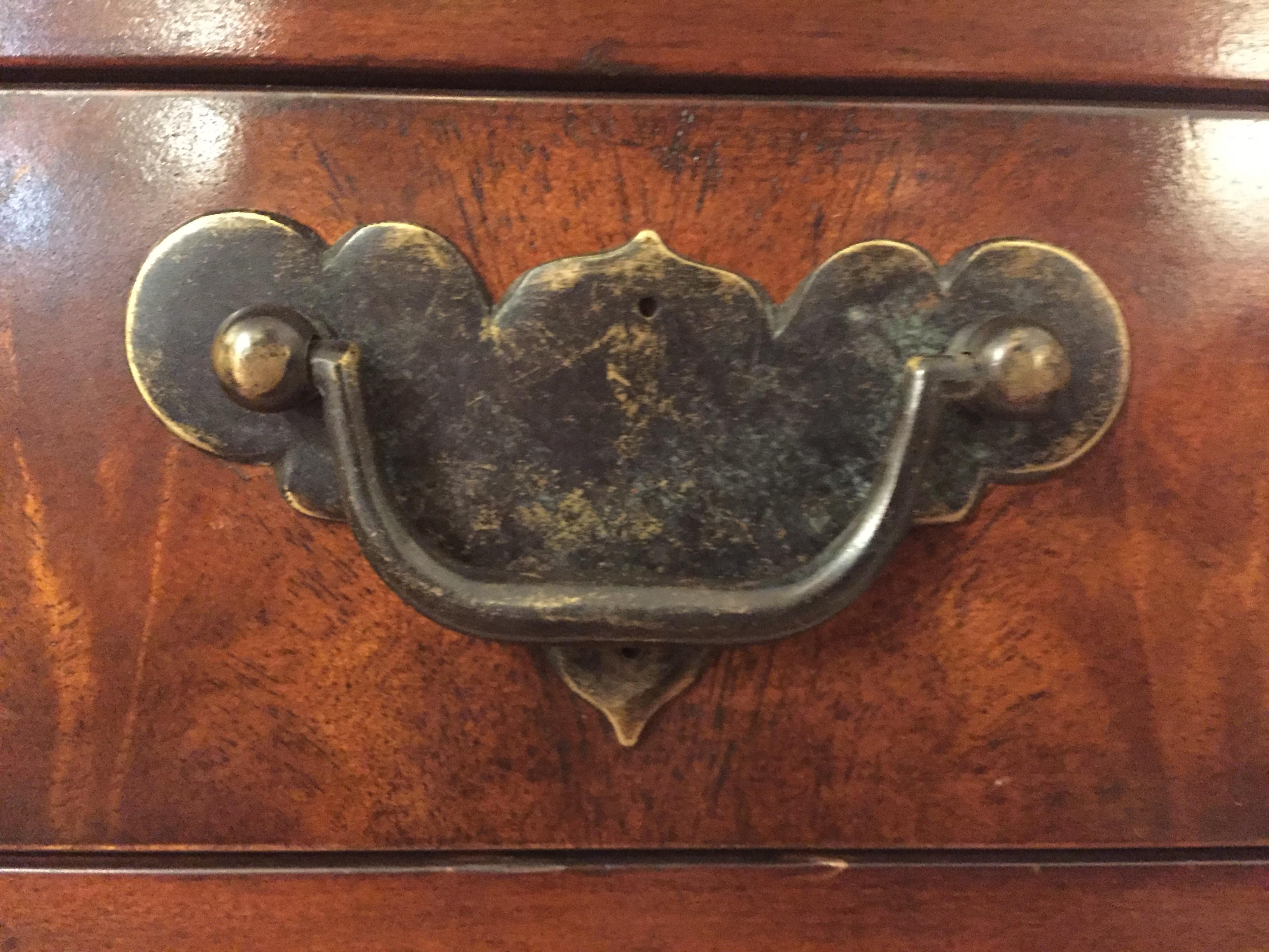 Late 20th Century Impressively Large Flame Mahogany Regency Style Sideboard by Theodore Alexander