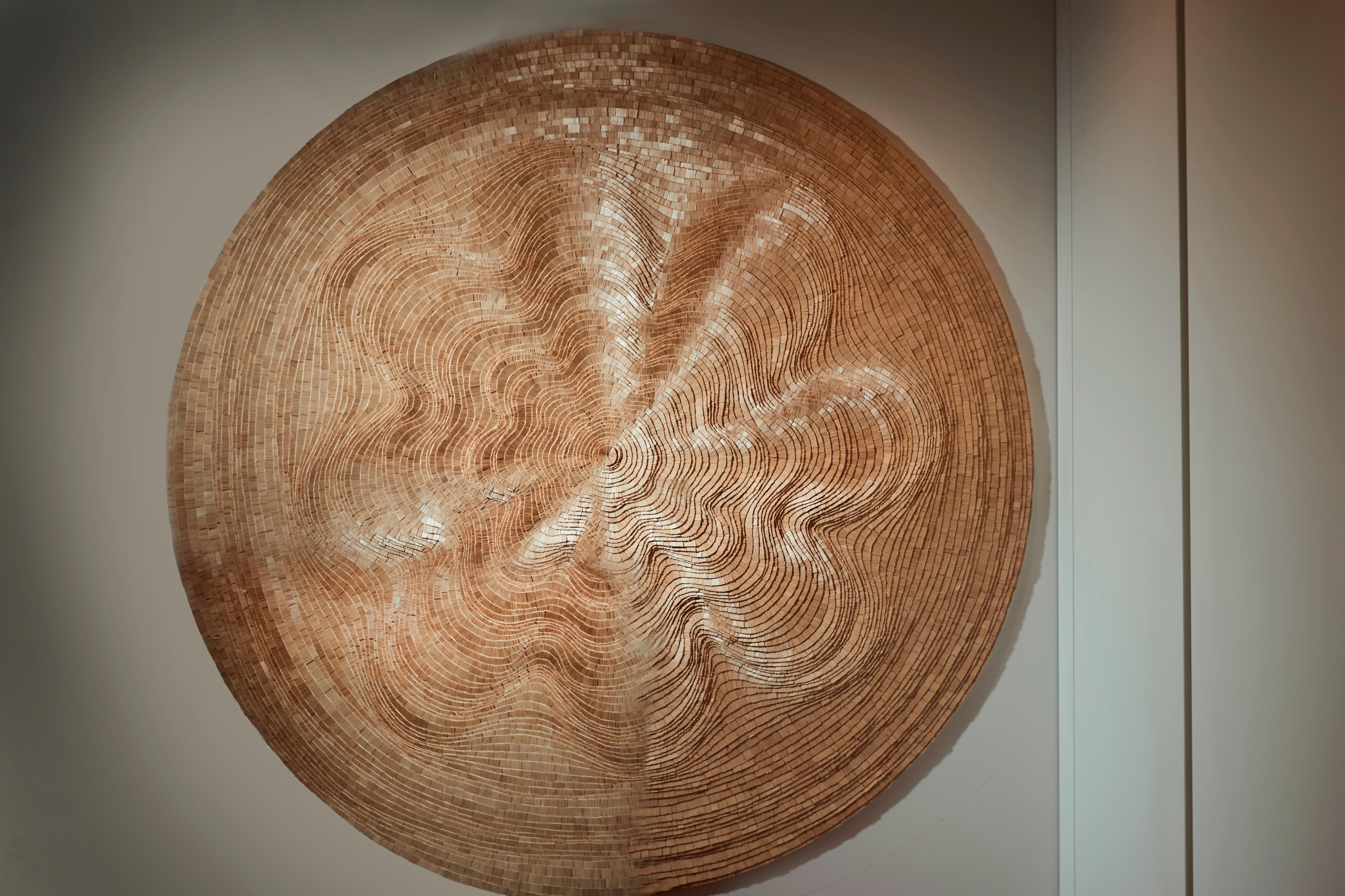 Impulse Of Trust Wall Decoration by TOR-Design
Dimensions: Ø 180 cm.
Materials: Spruce and birch plywood.

Our family-owned company, Tor Design, was founded by Dmitrii Solodchenko in 1990. From the very beginning, we embarked on a captivating