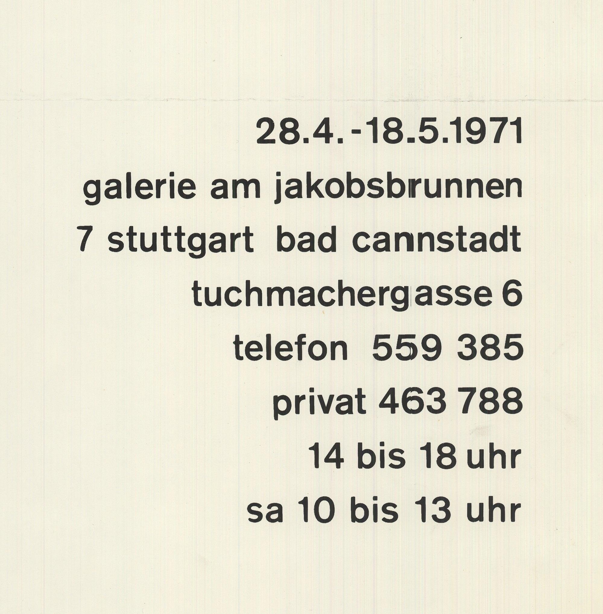 Imre Kocsis „Graphik“, 1971 im Angebot 2