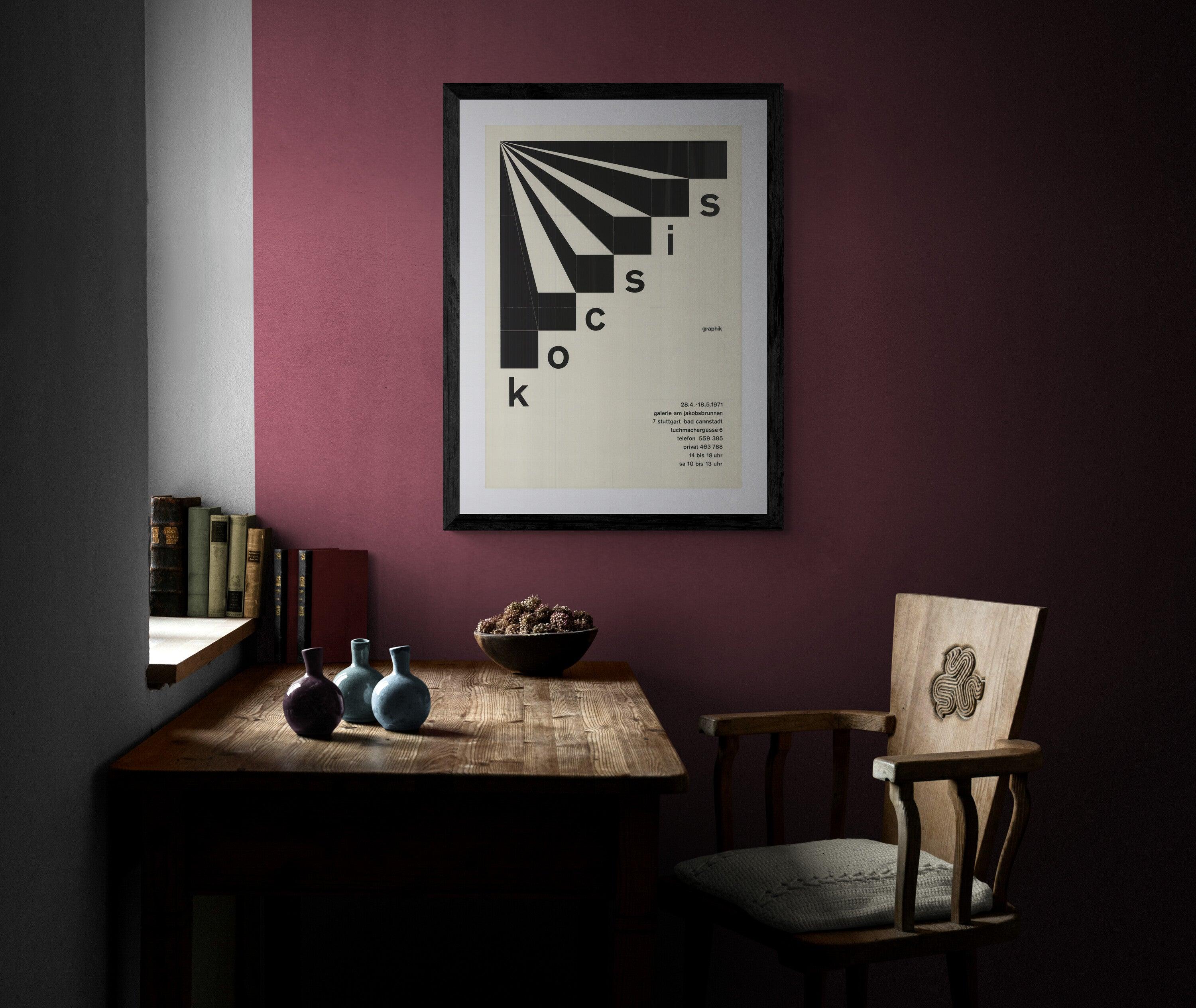 Imre Kocsis „Graphik“, 1971 im Angebot 4