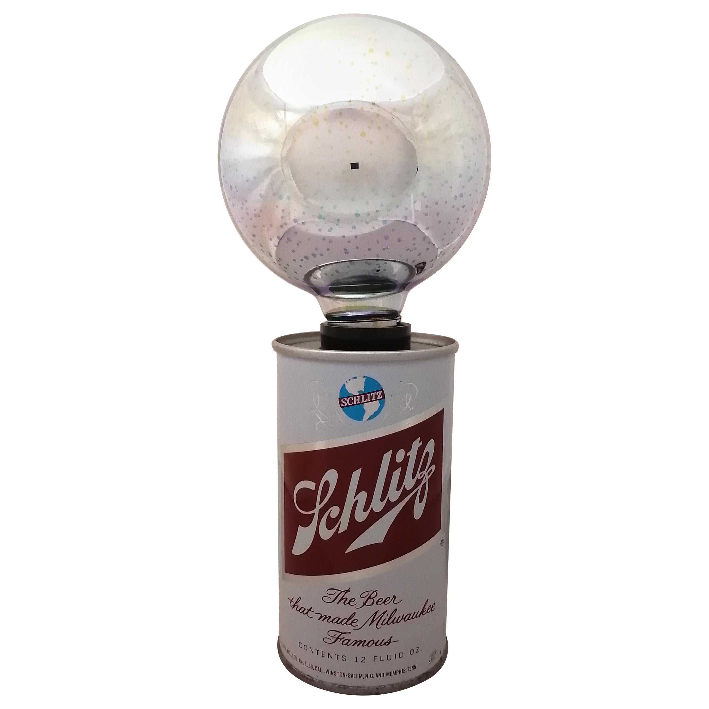 IMS Company Schlitz Beer Table Lamp For Sale