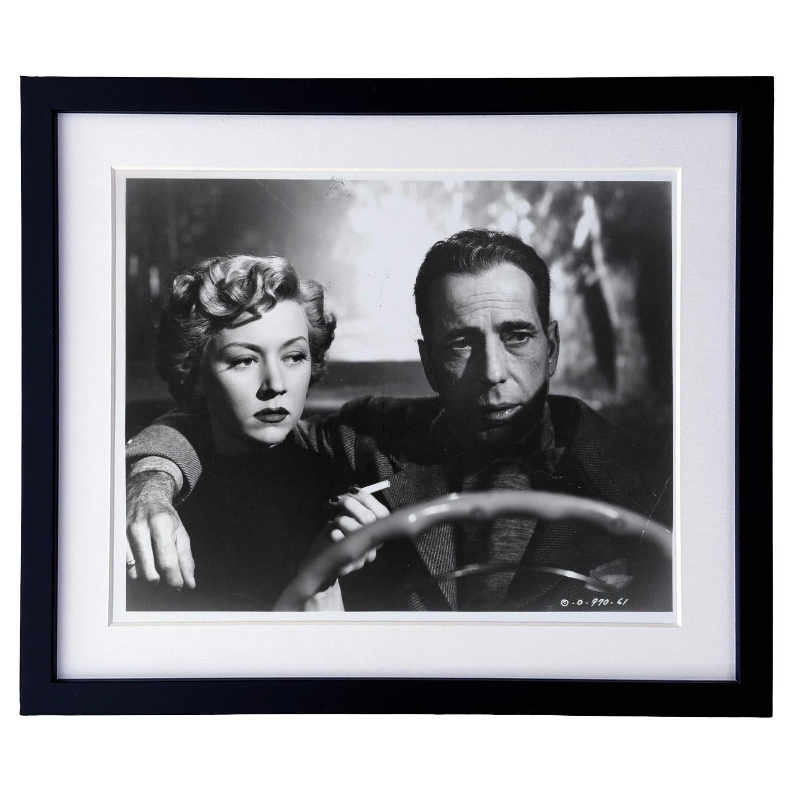An einem einsamen Ort 1950 Werbefilm Filmpresse Standbild Gerahmt im Angebot